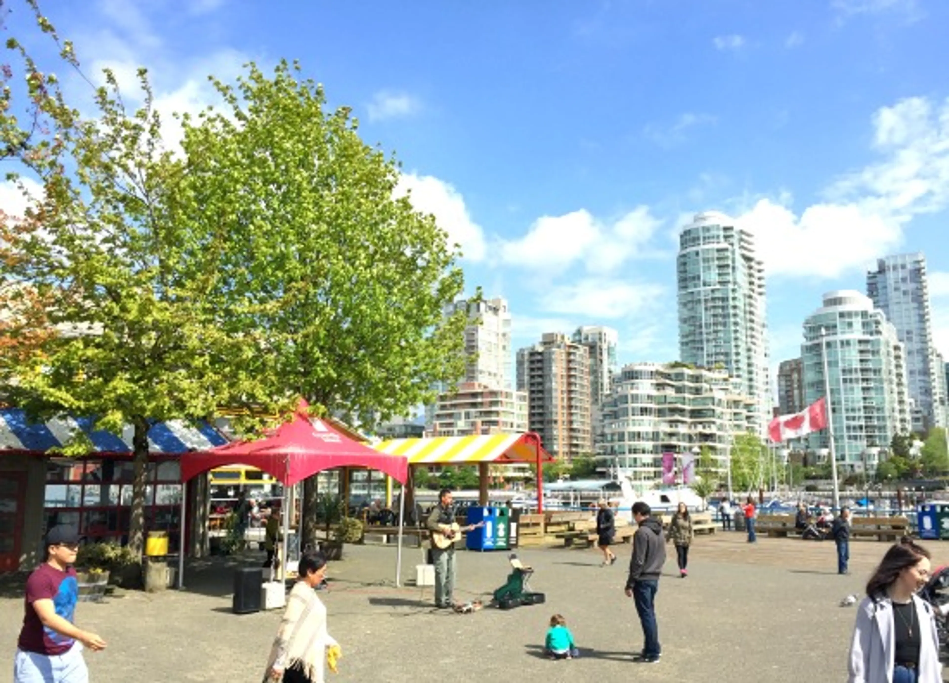 Granville Island Public Market Courtyard | Photo: Bianca Bujan