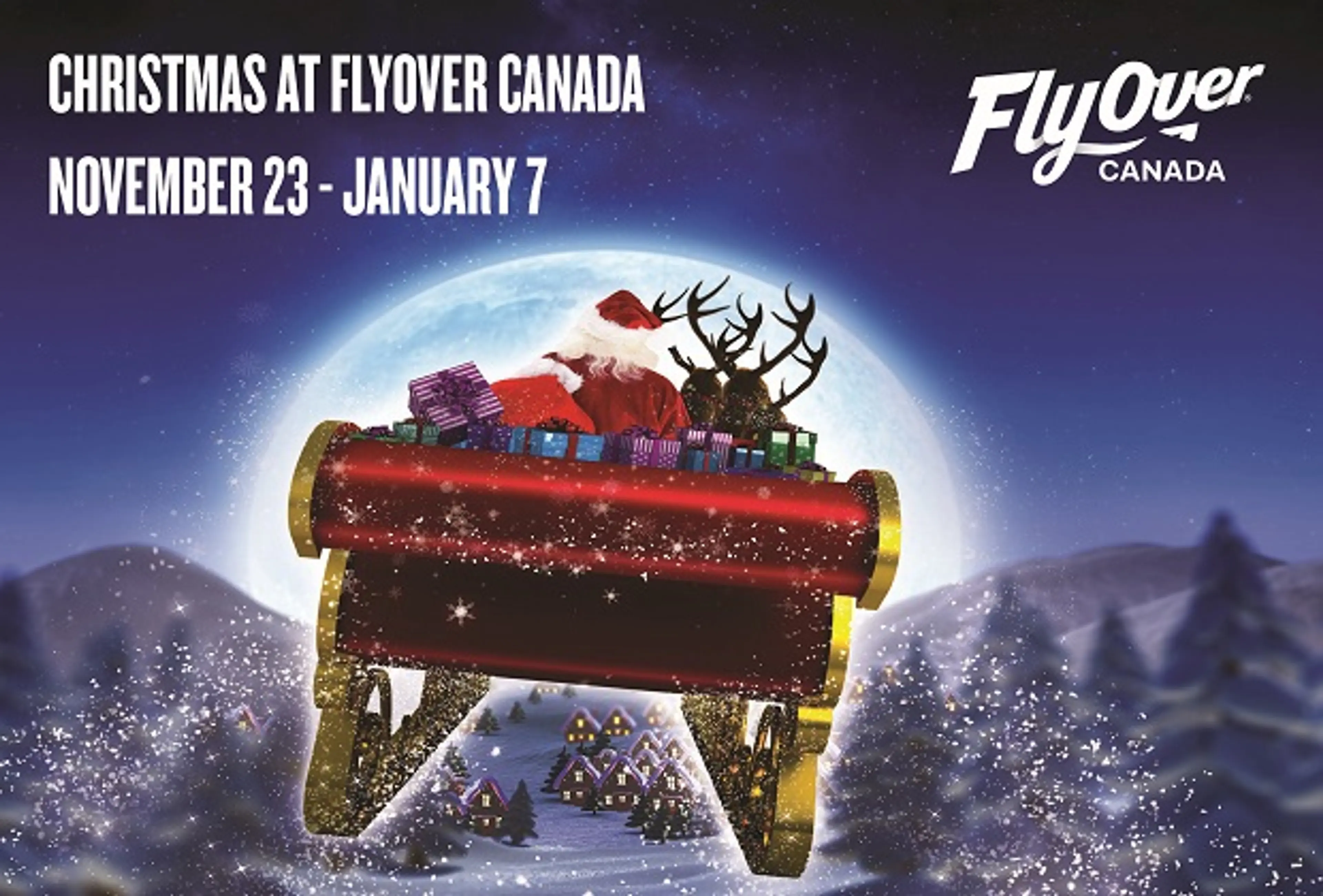 Ticket Giveaway: FlyOver Canada Christmas!