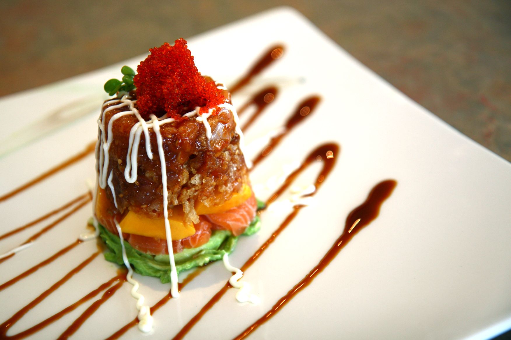 Spicy Tuna Tower (kitstayasushi)