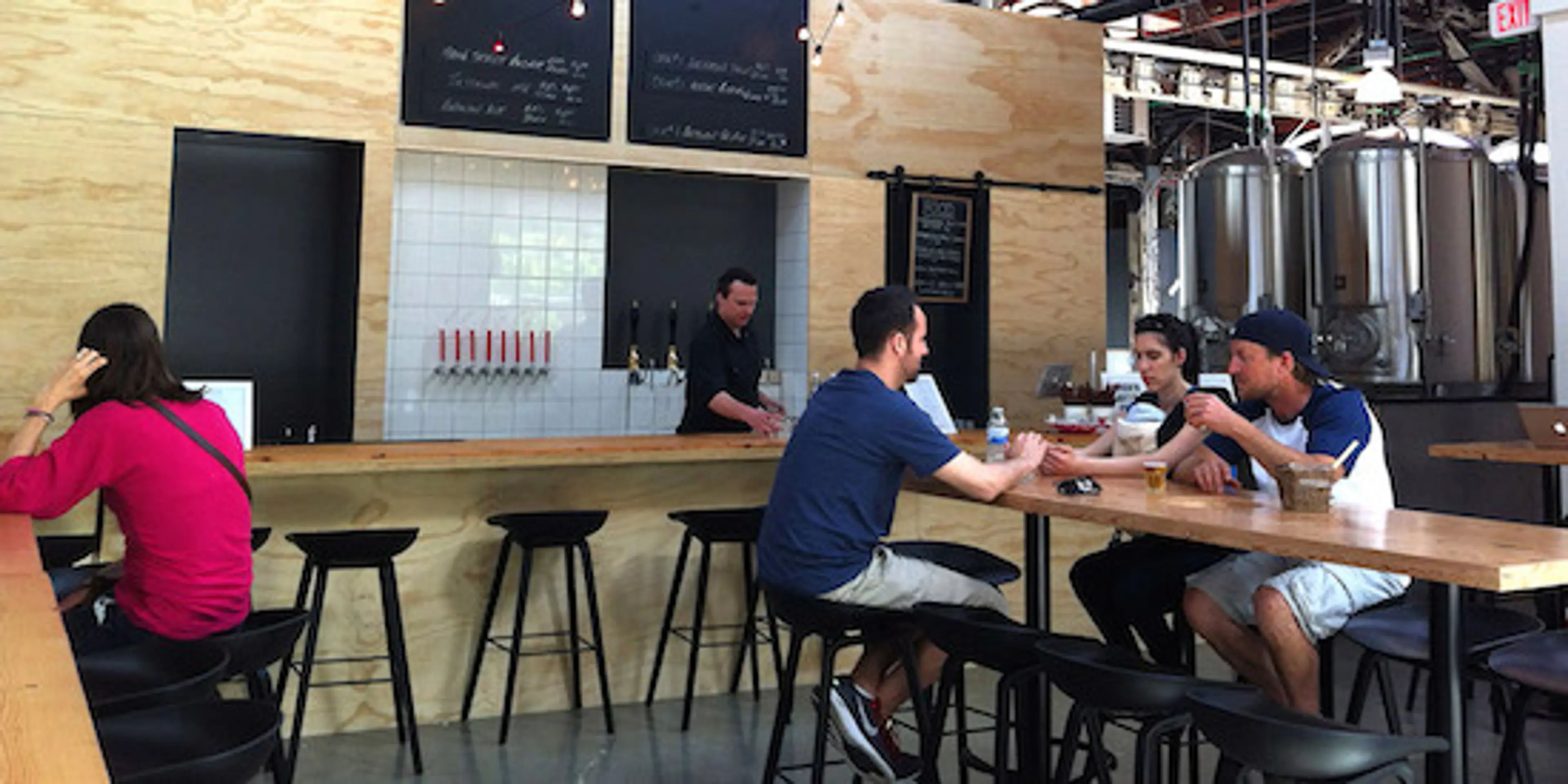 Main Street Brewing tasting room. 