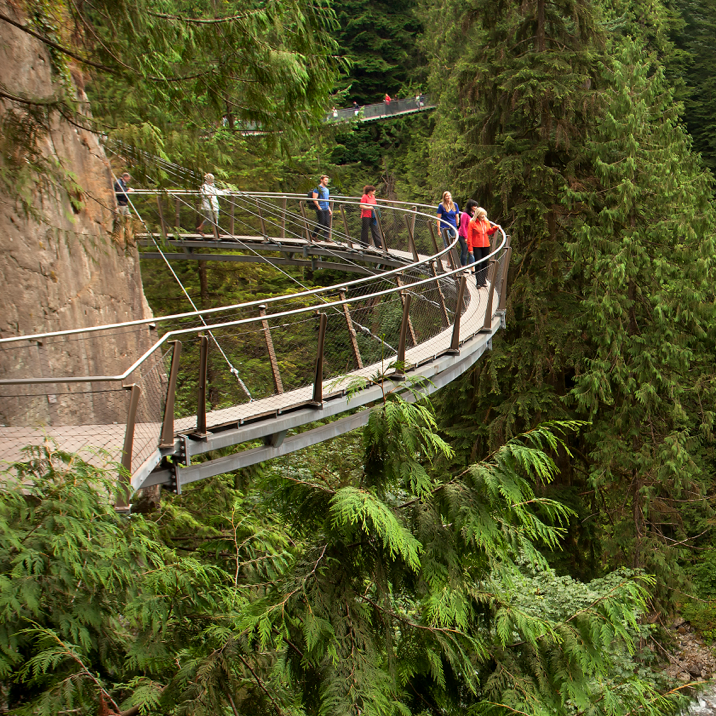 Capilano Suspension Bridge - Cliffwalk