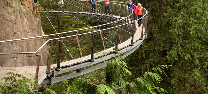 Capilano Suspension Bridge - Cliffwalk