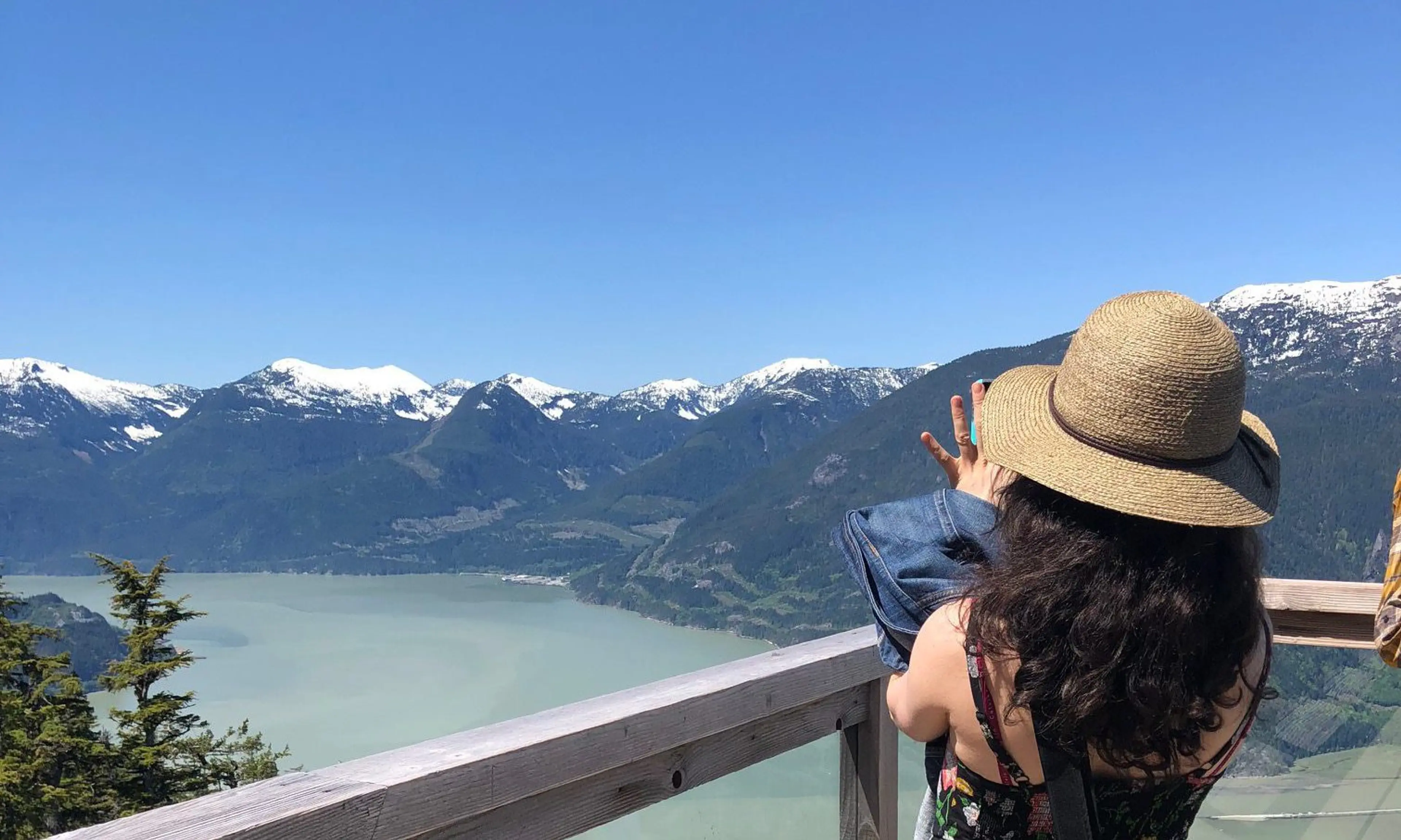 Sea to sky views gondola Vancouver
