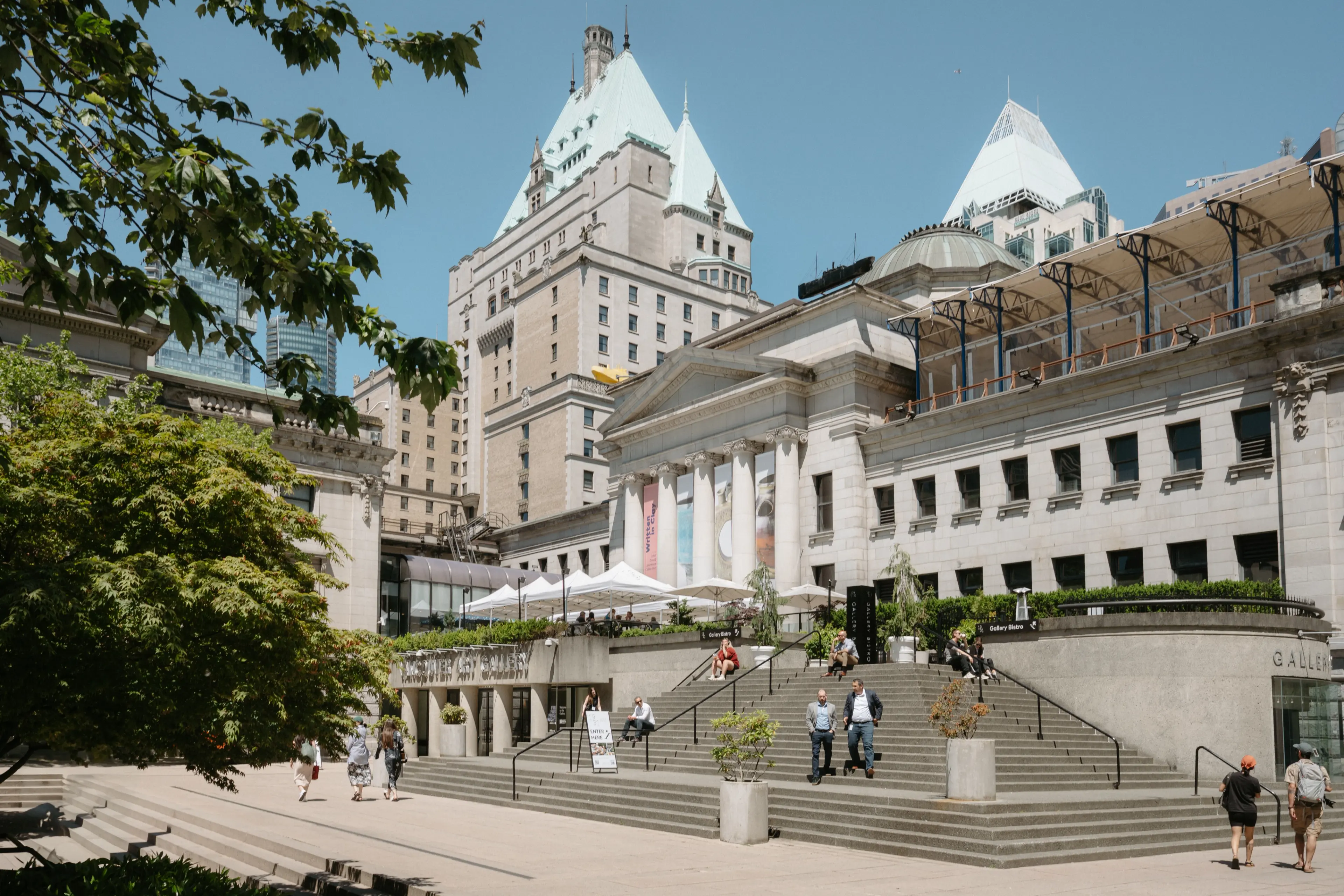 Exterior image of the Vancouver Art Galley.