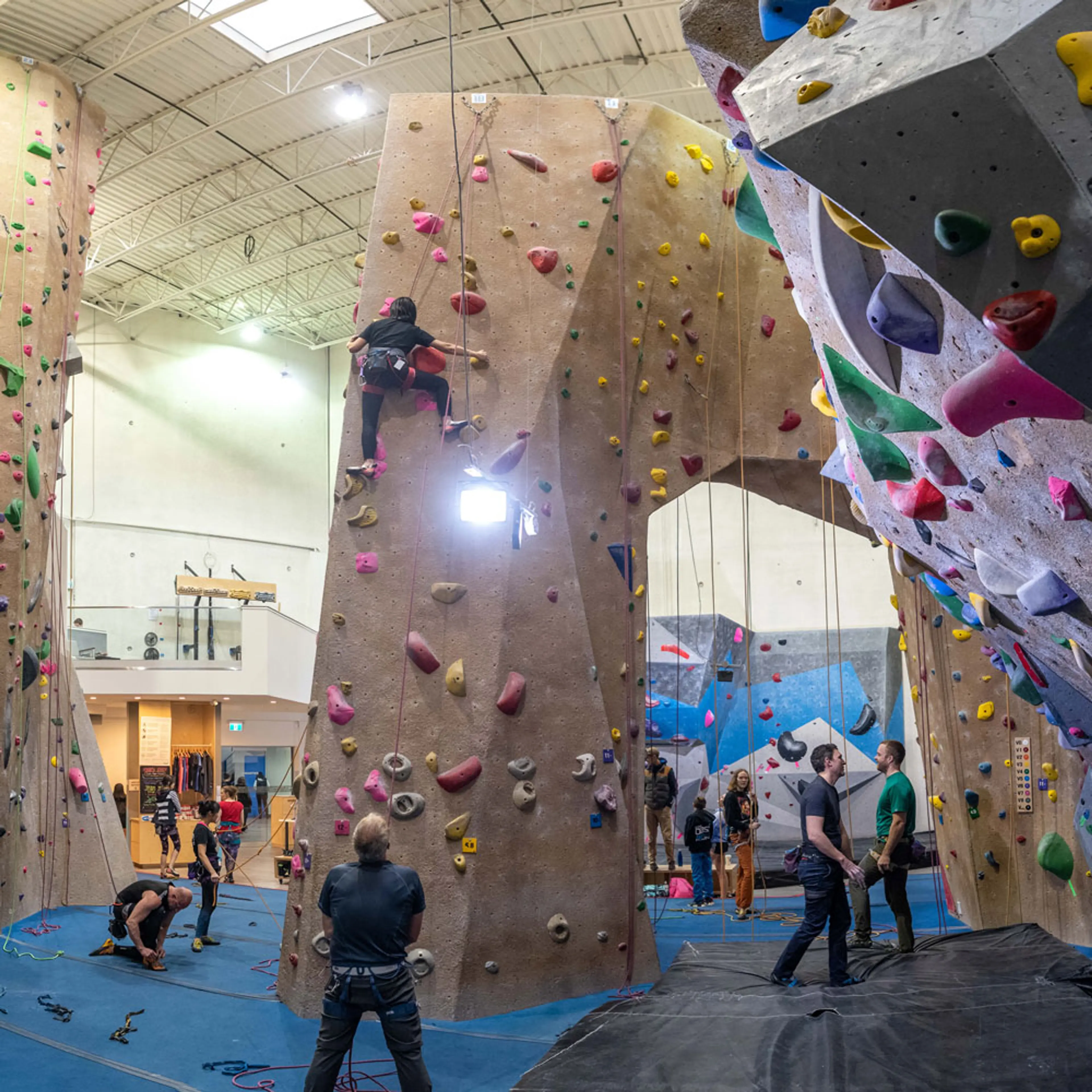 Climb Base5 Coquitlam indoor rock climbing in Vancouver