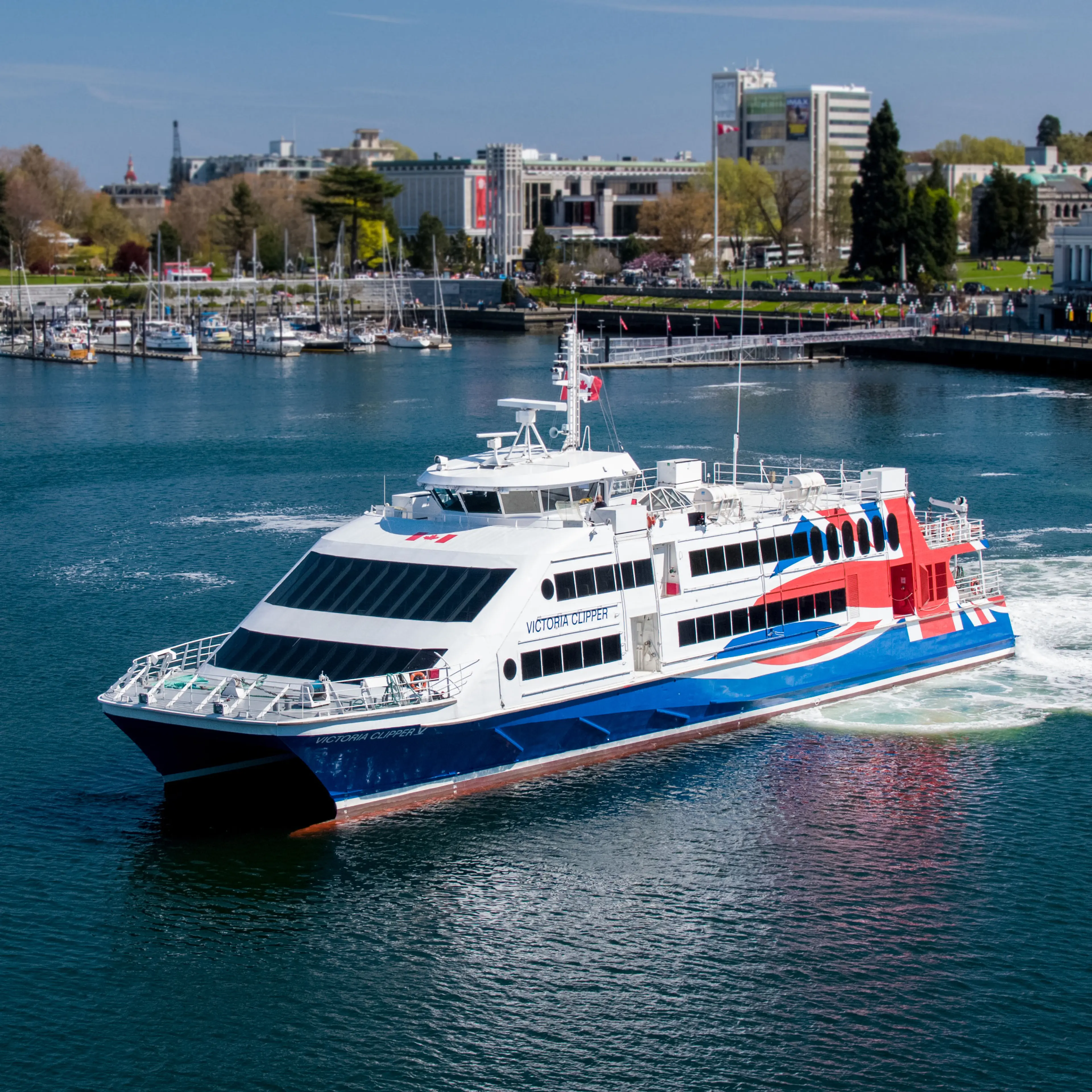 Victoria Clipper in Victoria's Inner Harbour