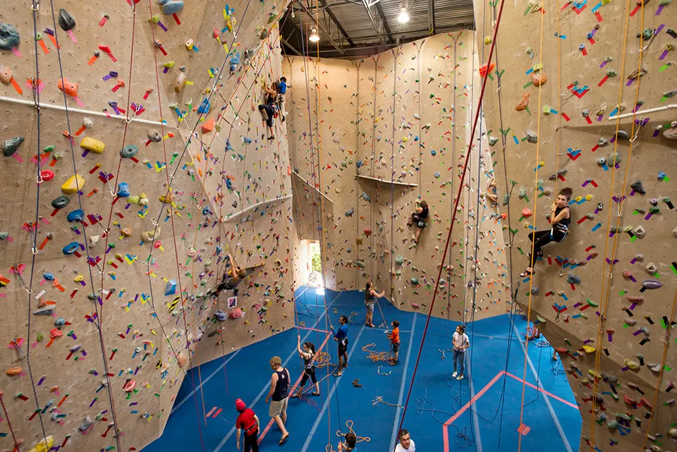 Cliffhanger Climbing gym in Vancouver, BC