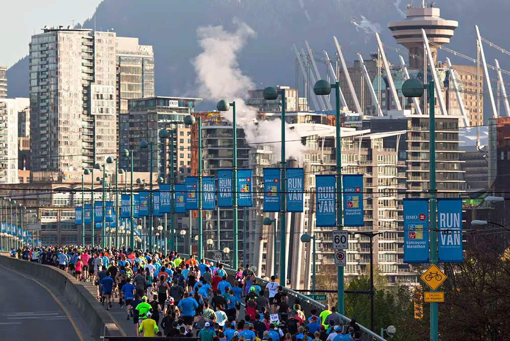 Start Training for the BMO Vancouver Marathon on May 7