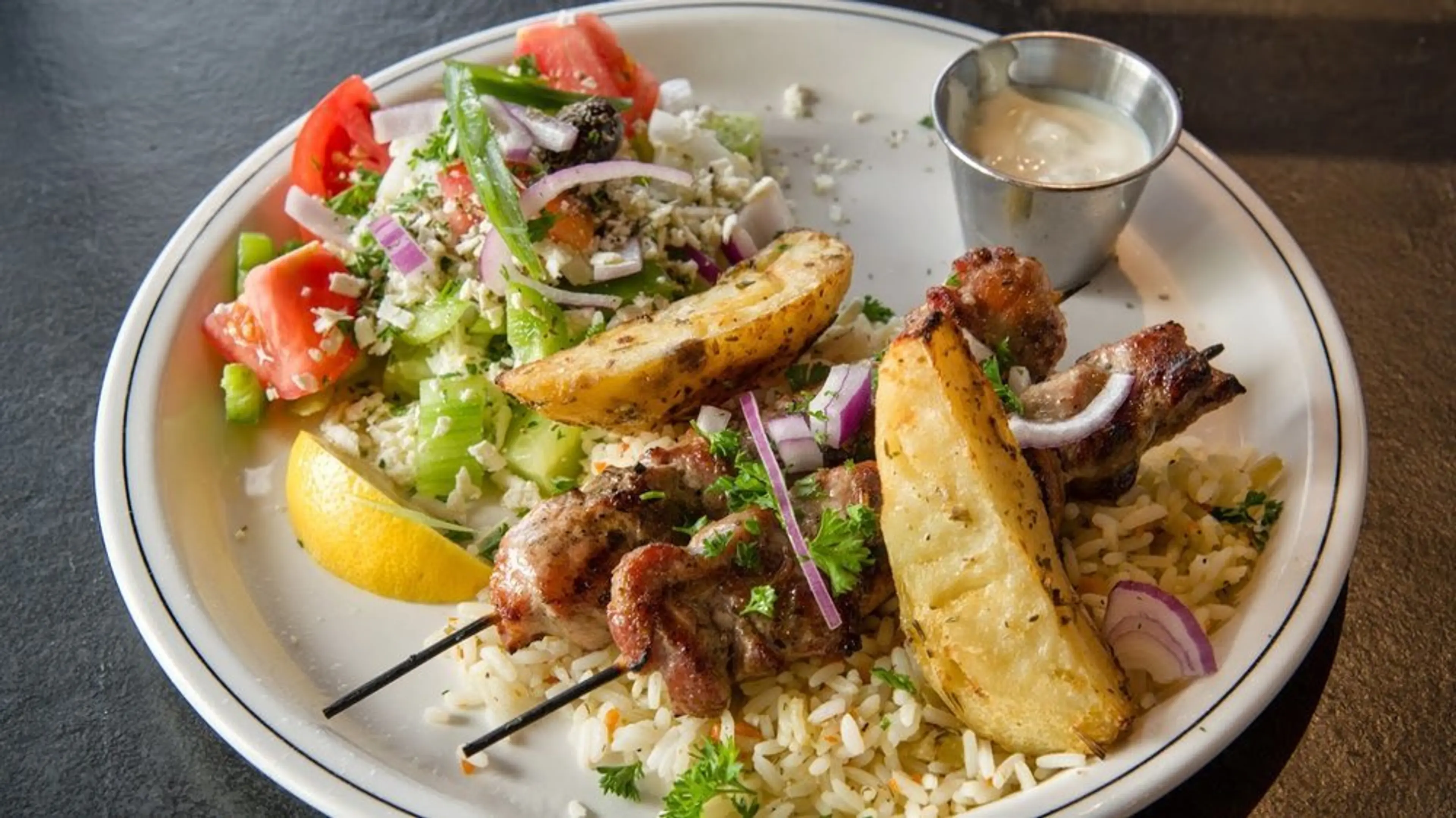 pork souvlaki