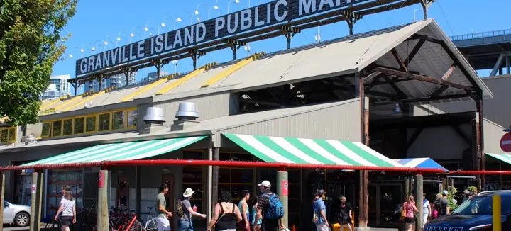 Granville island Public Market Summer