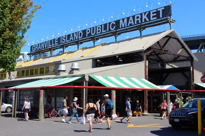 Granville island Public Market Summer
