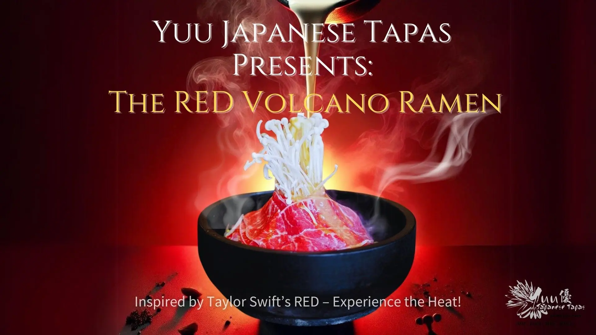 Image of the Red Volcano Ramen at Yuu Japanese Tapas
