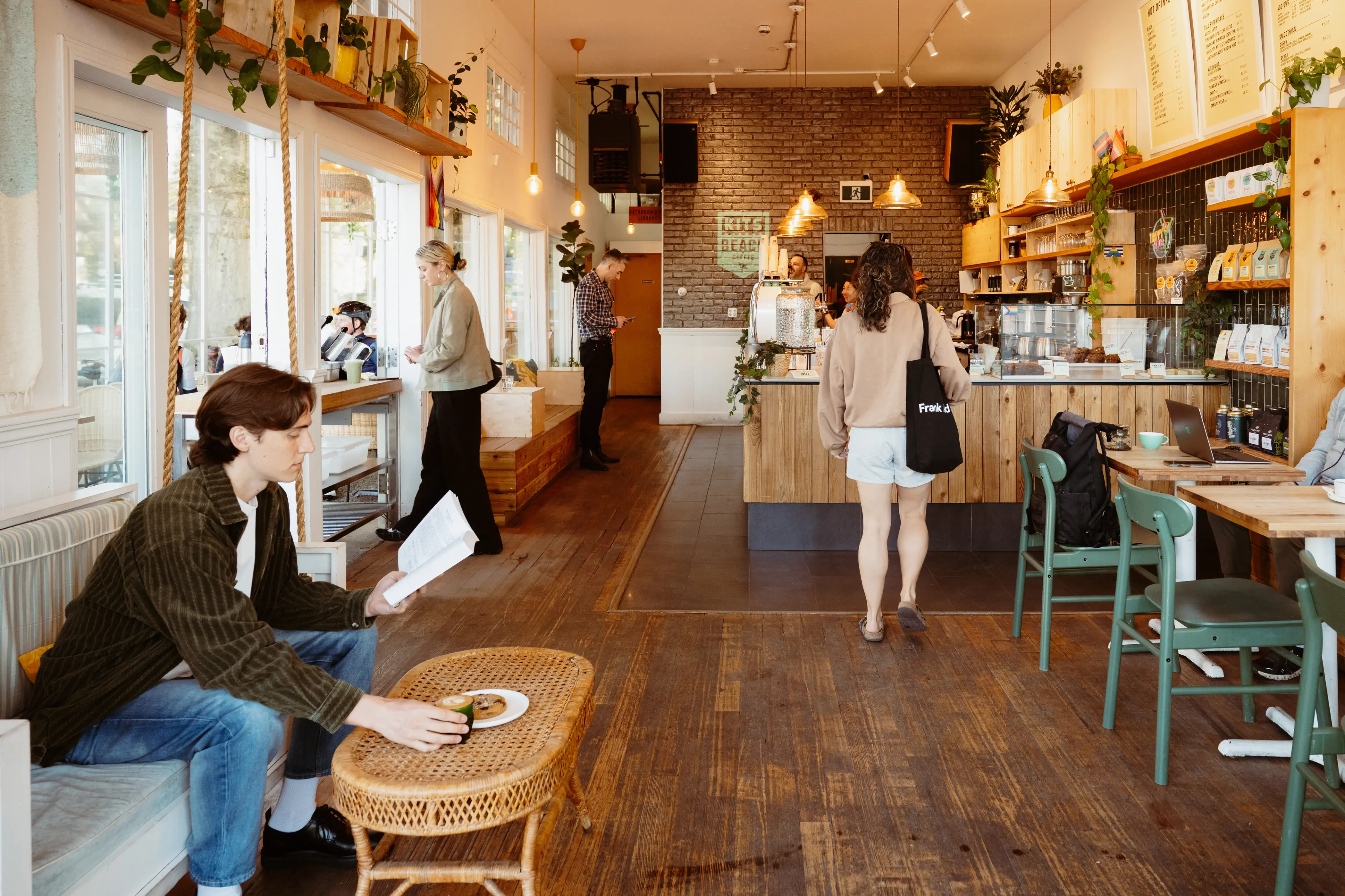 Interiors of Kits Beach Coffee