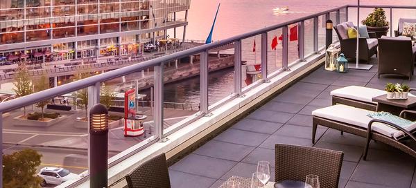 Fairmont Waterfront Stanley Park Suite Patio