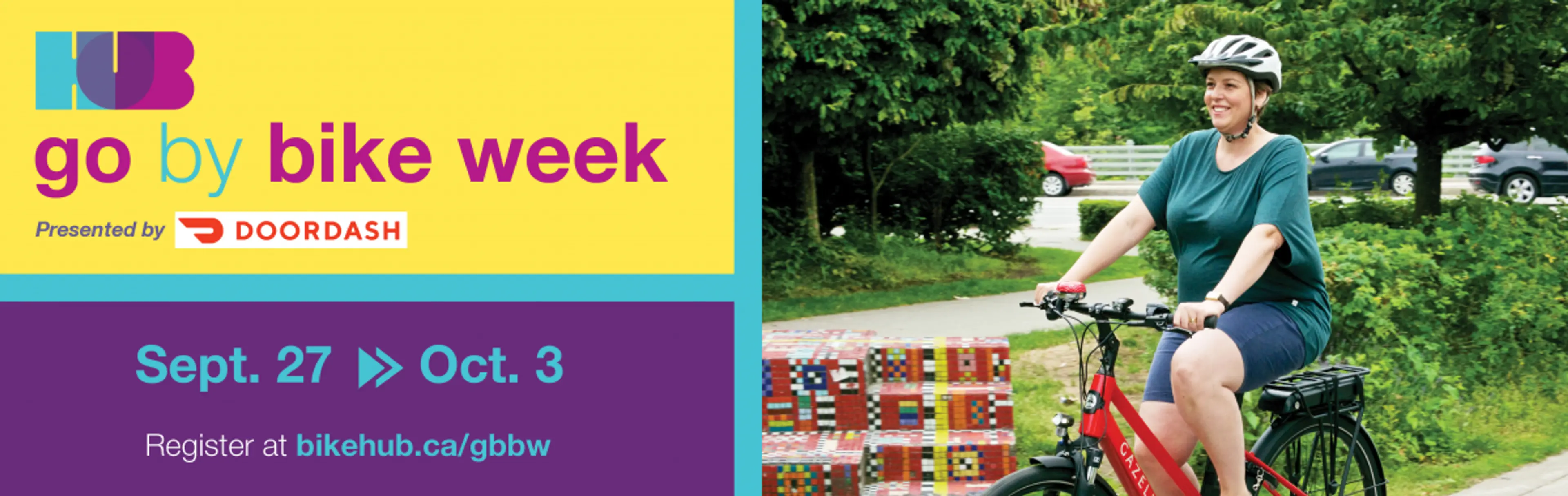 Celebrate Go By Bike Week September 27 to October 3