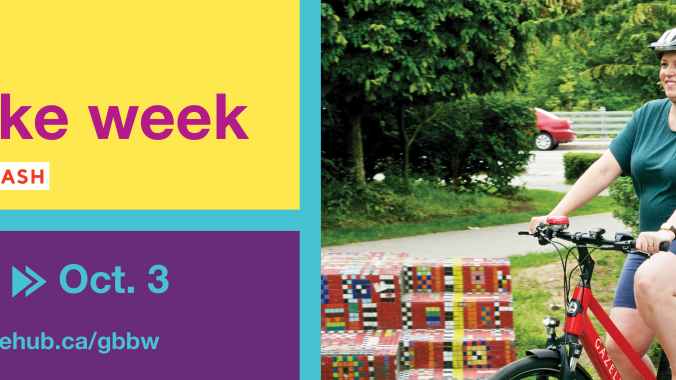 Celebrate Go By Bike Week September 27 to October 3