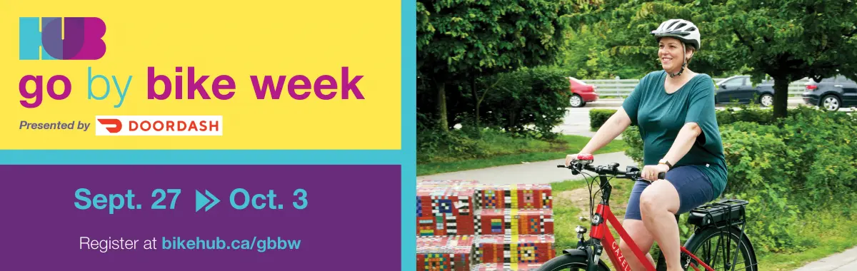 Celebrate Go By Bike Week September 27 to October 3