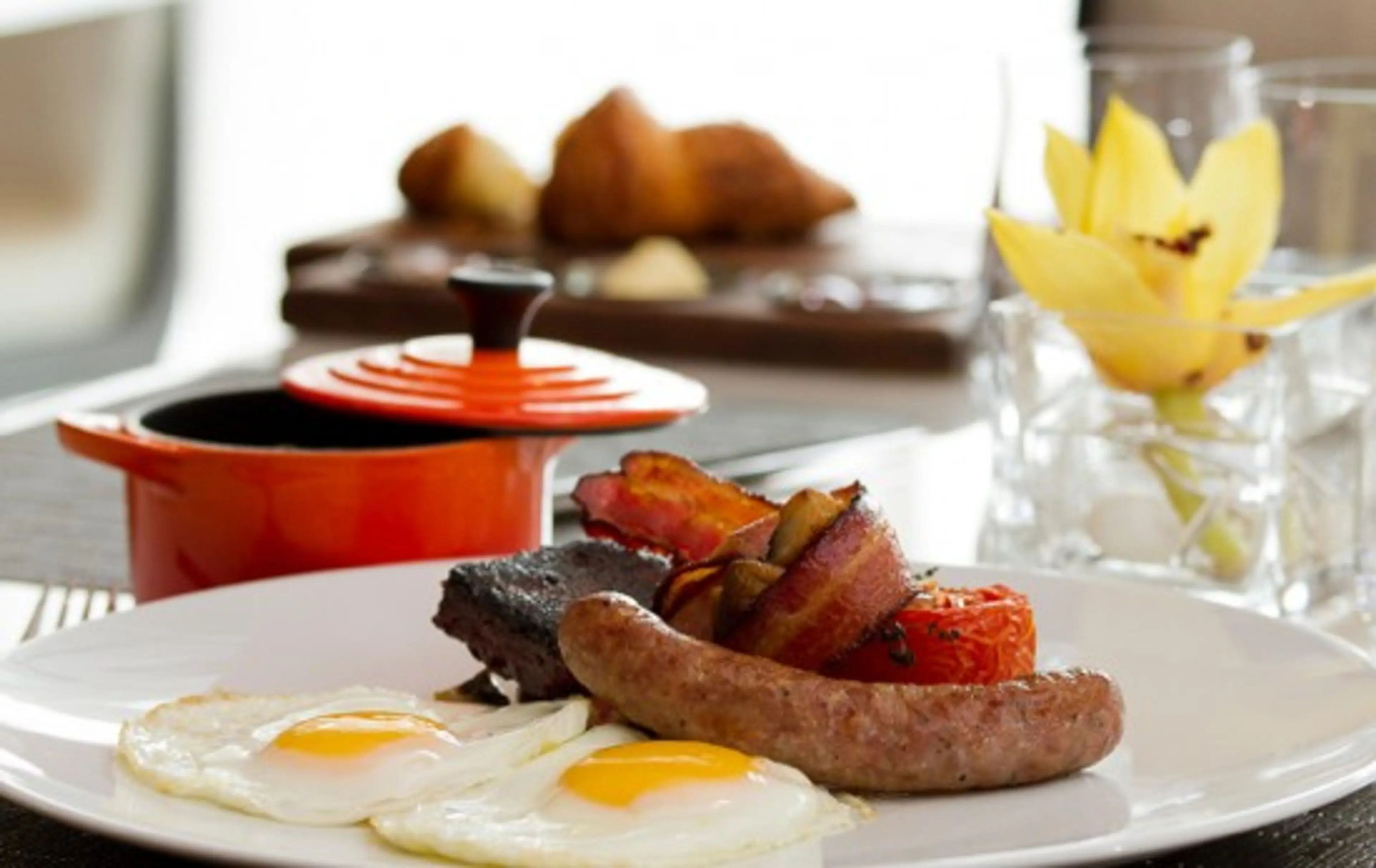 Traditional English breakfast; Sourced from Hawksworth website