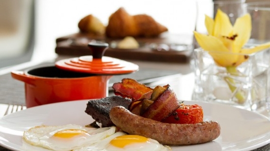 Traditional English breakfast; Sourced from Hawksworth website