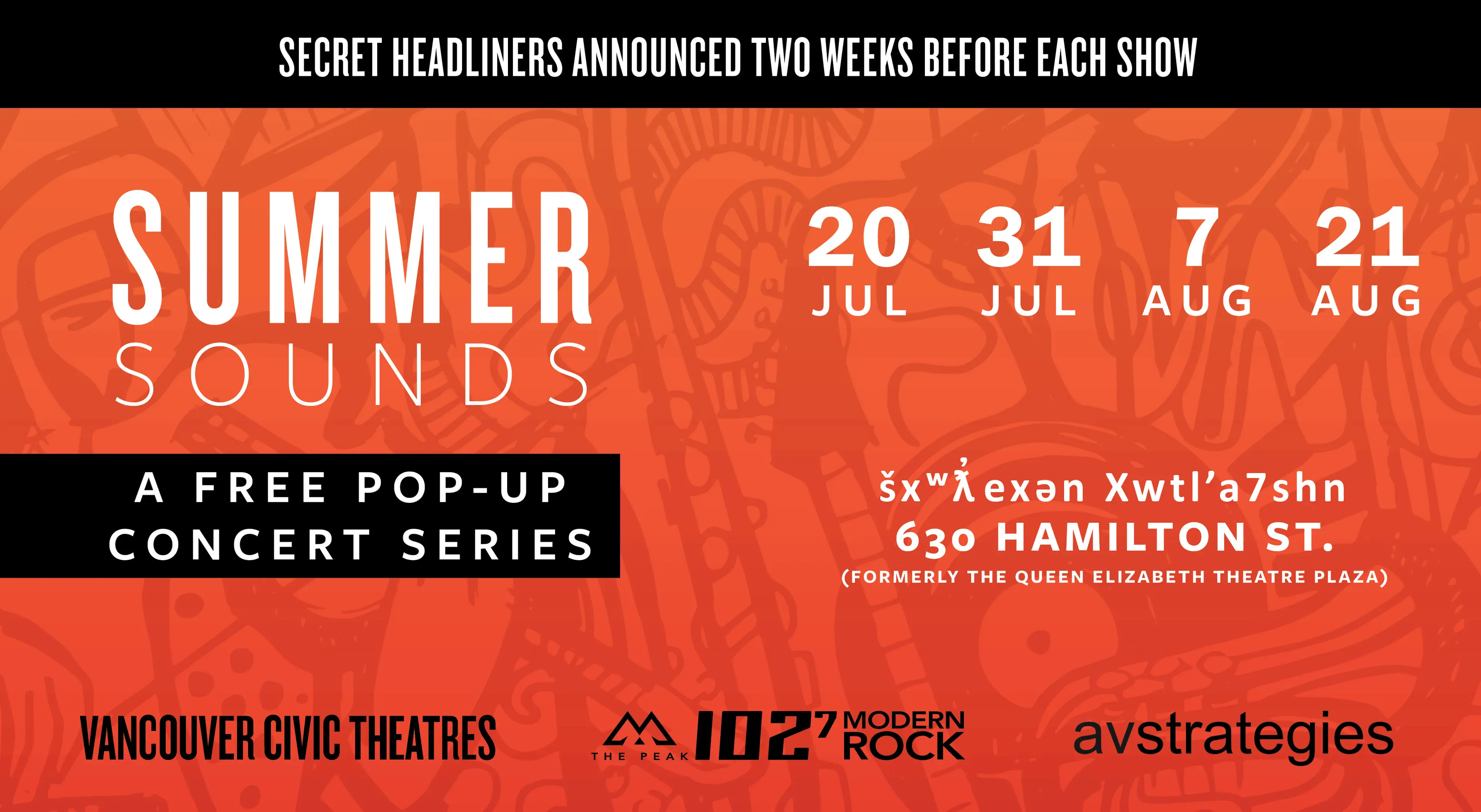 Summer Sounds Concert Series Pops Up at šxʷƛ̓exən Xwtl’a7shn