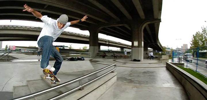 Downtown Skateboard Plaza in Vancouver
