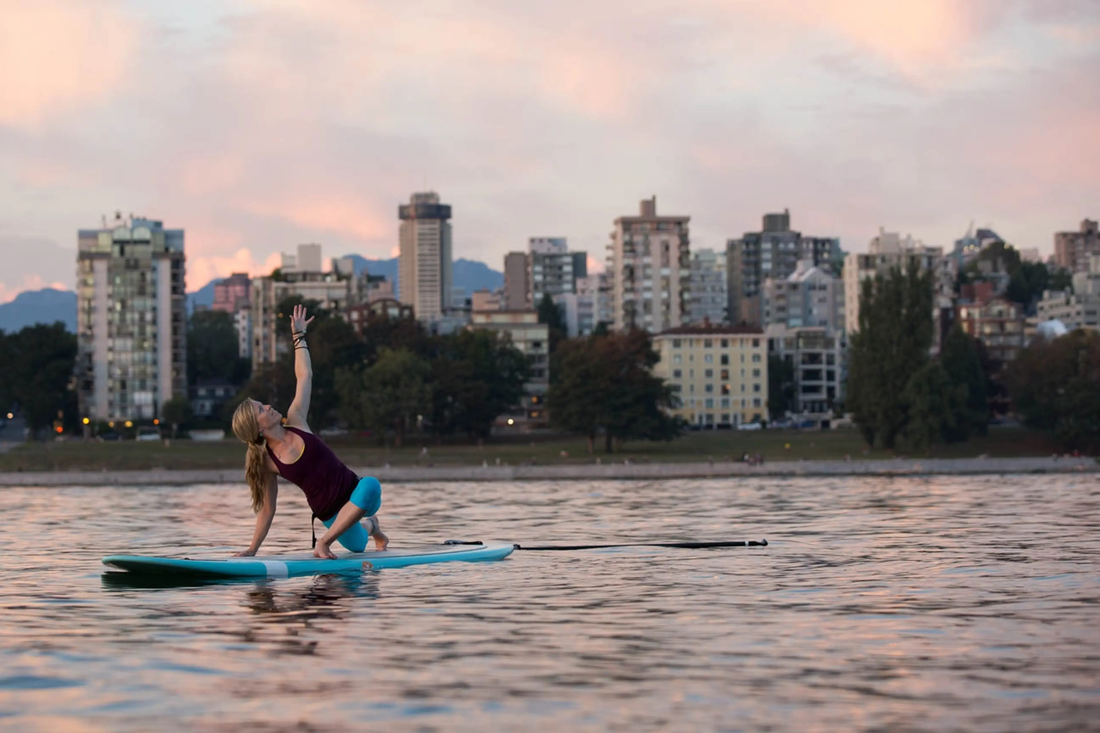 SUP yoga Vancouver