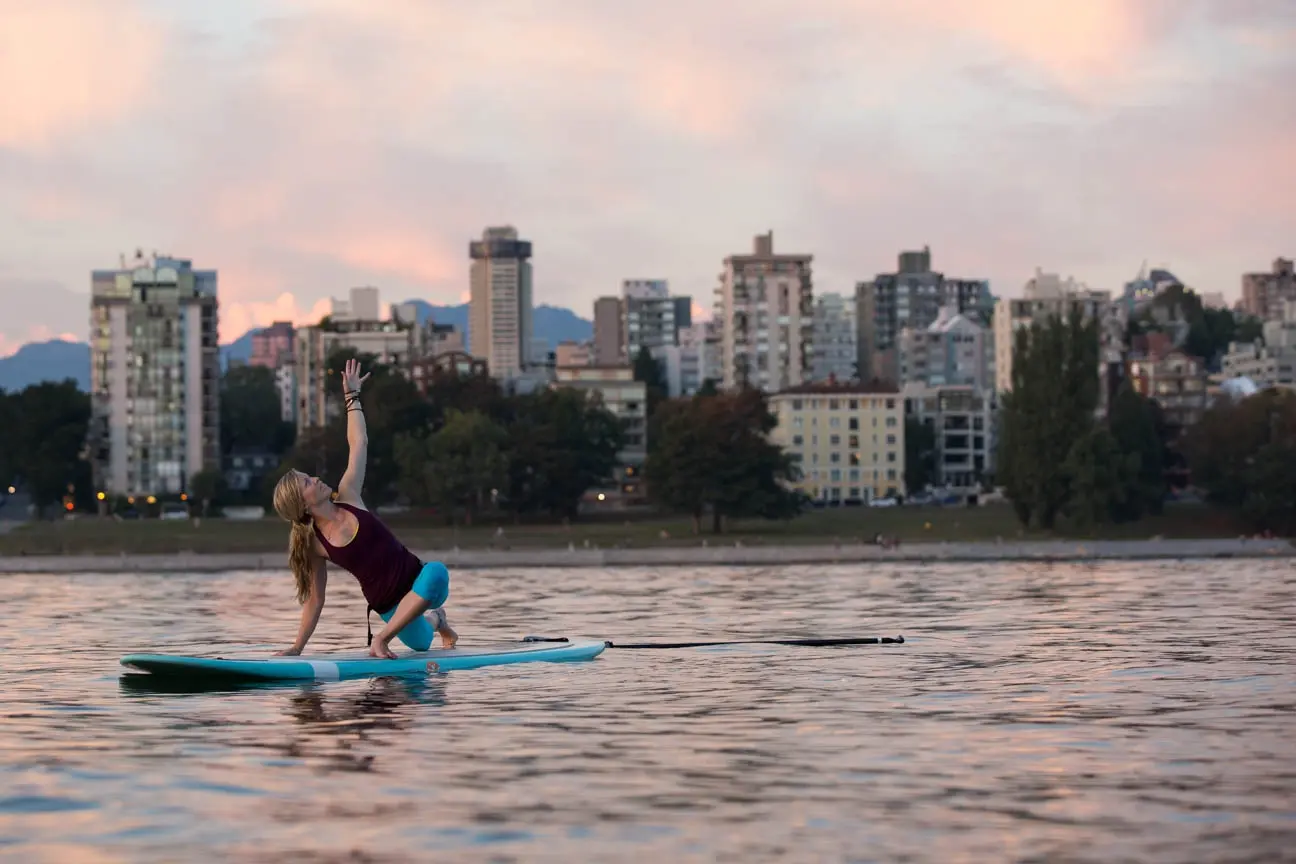 SUP yoga Vancouver