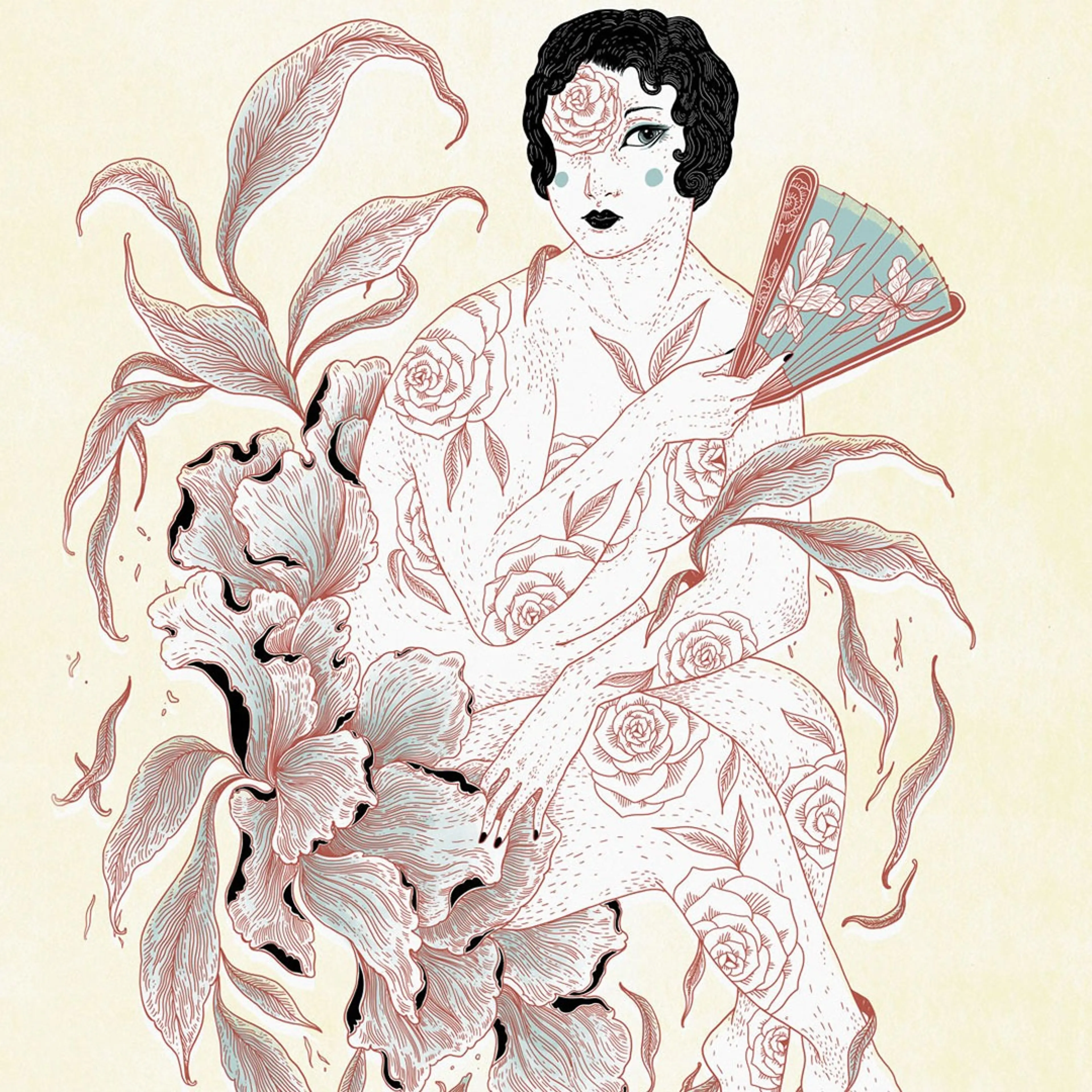 Artist Nomi Chi Shares their Inspiration for Vancouver Opera’s La Traviata Poster