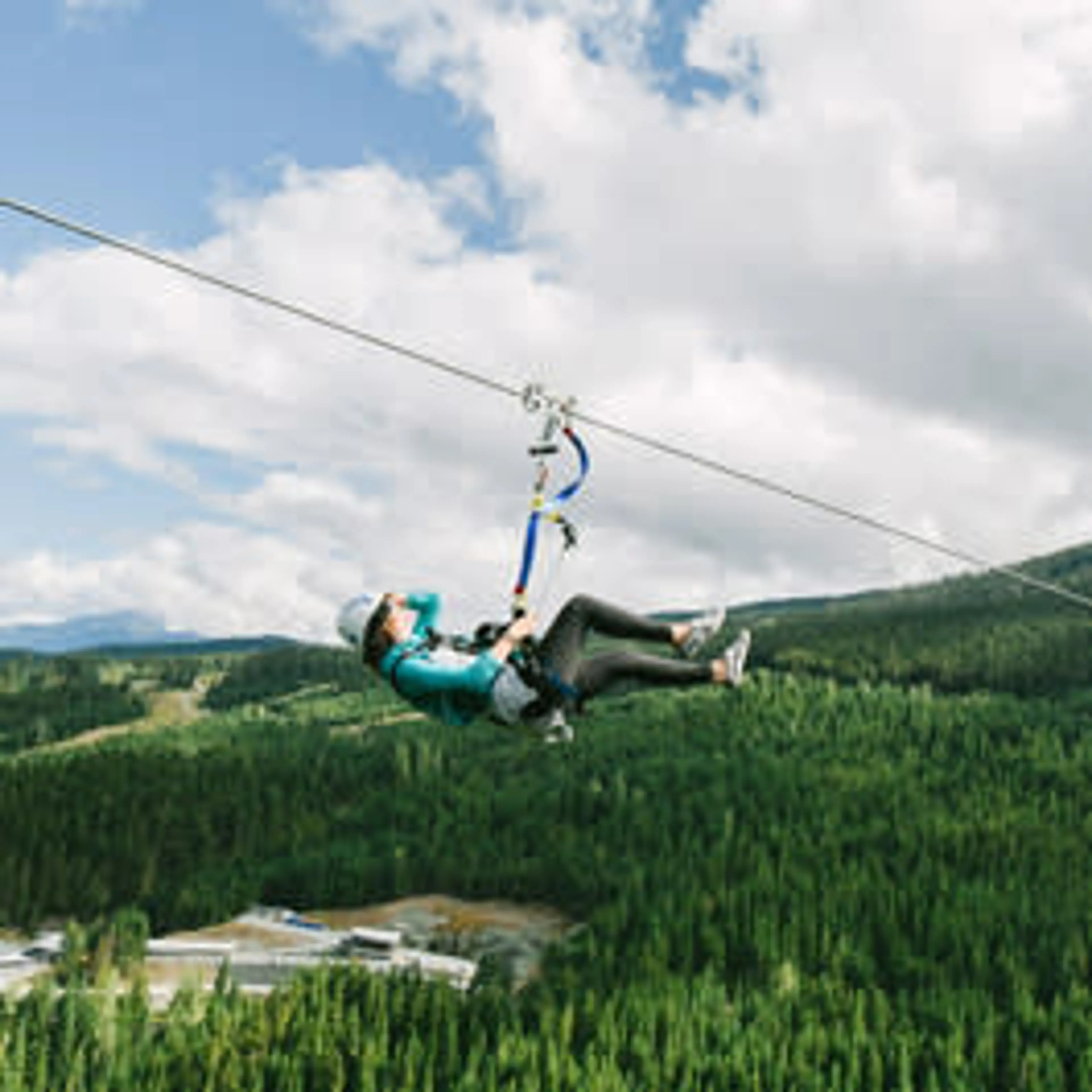 Ziplining