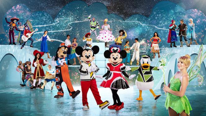 Party with favourite Disney and Pixar characters on ice in Mickey’s Search Party