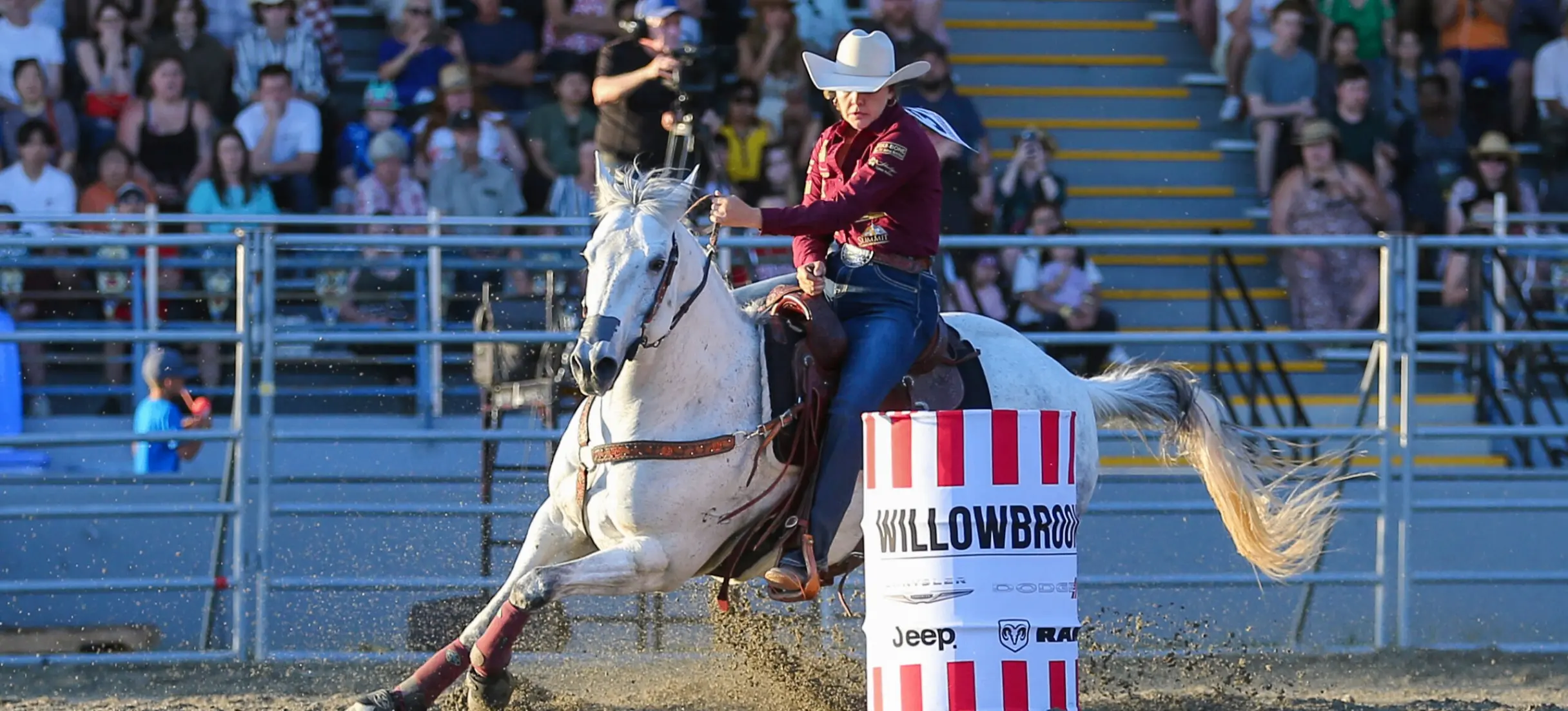 w-2560h-1440-f9046e-A-Barrel-Rider-at-the-2023-Cloverdale-Rodeo-CVR30965-40-Credit-Sean-Libin-scaled