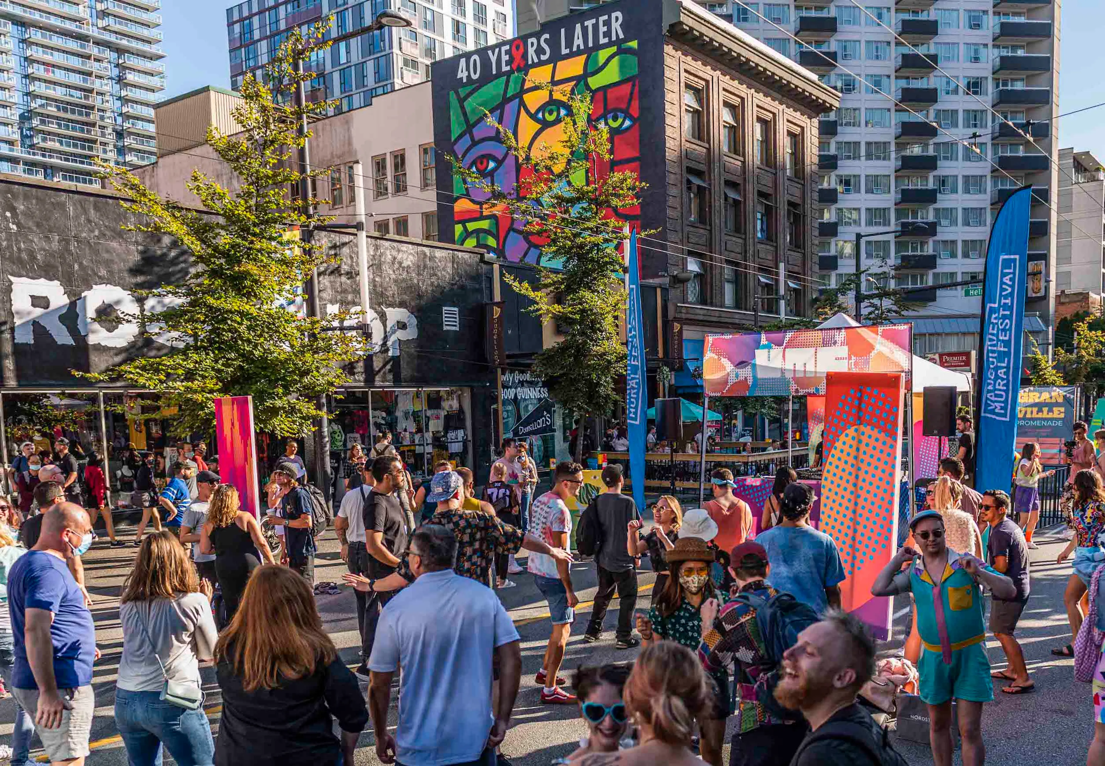 Vancouver Mural Festival Announces 2022 Lineup Including 11-Days of Block Parties and Over 30 New Murals