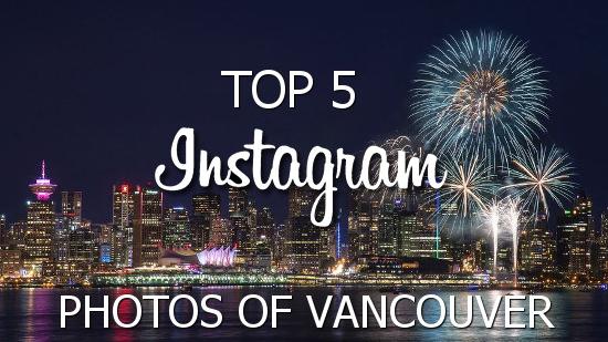 This Week’s Top 5 Instagram Photos of Vancouver