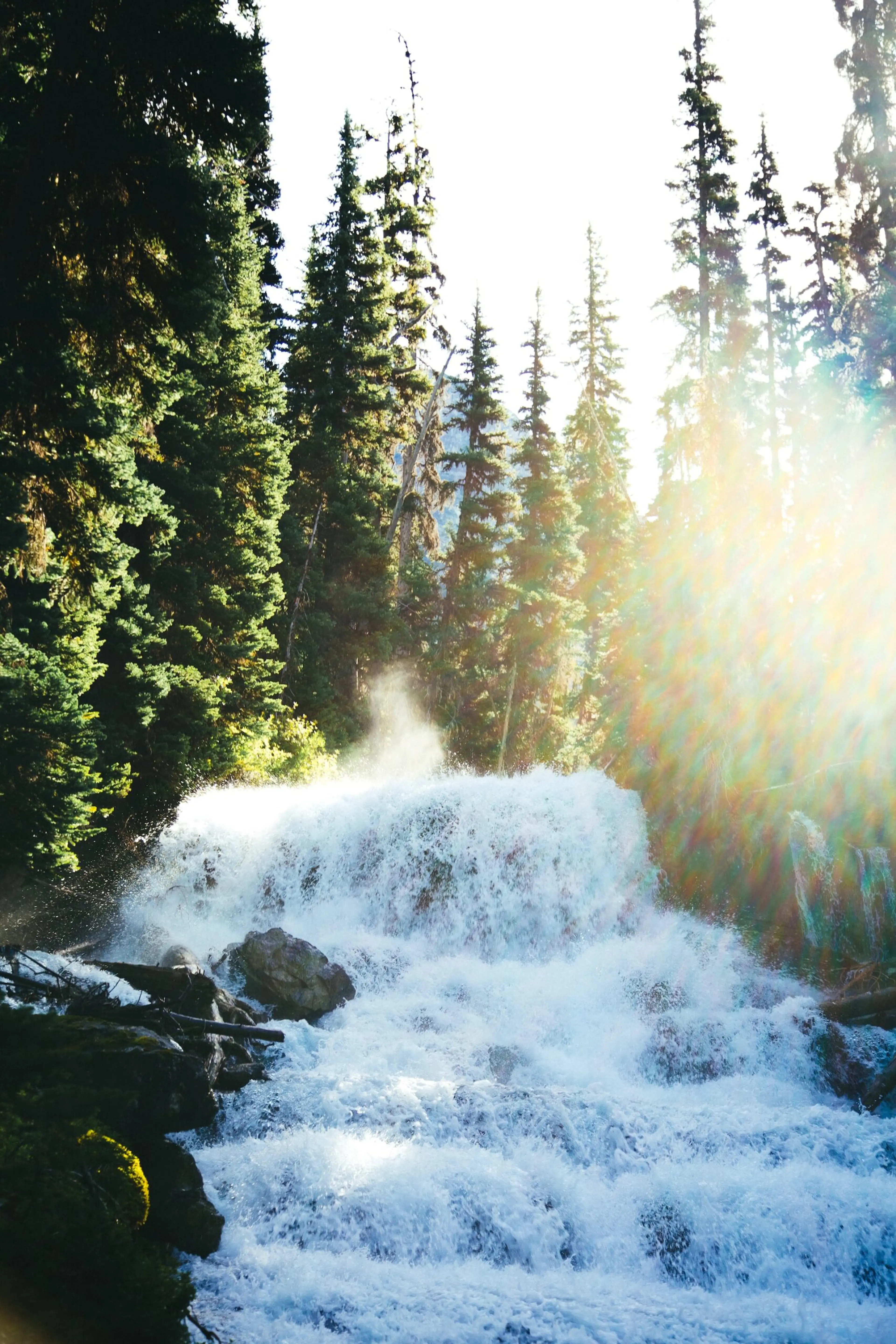 Holloway Falls at Joffre Lakes