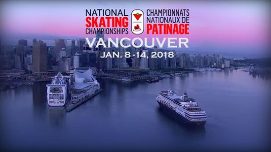 Vancouver to host 2018 Canadian Tire National Skating Championships