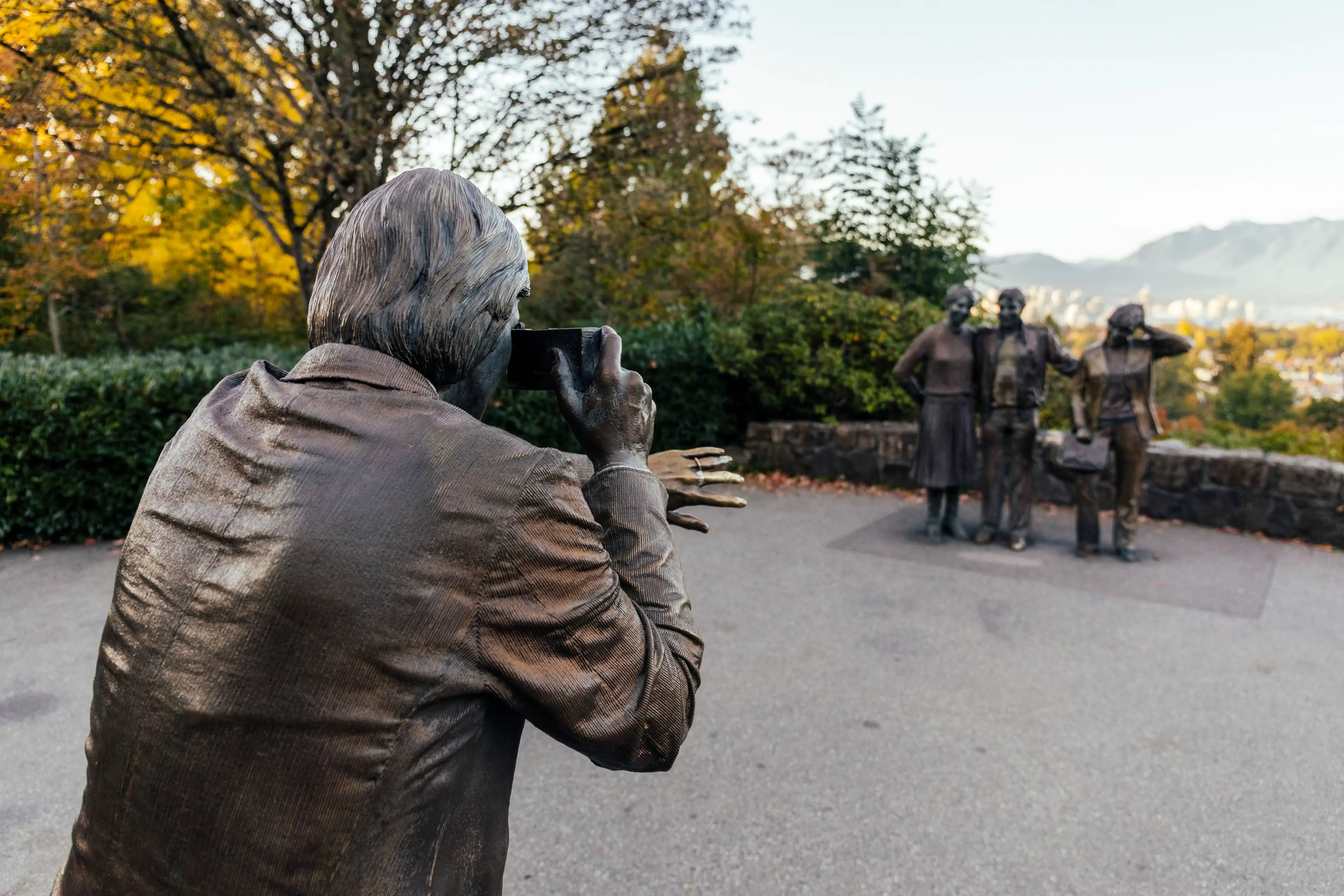 Vancouver autumn park