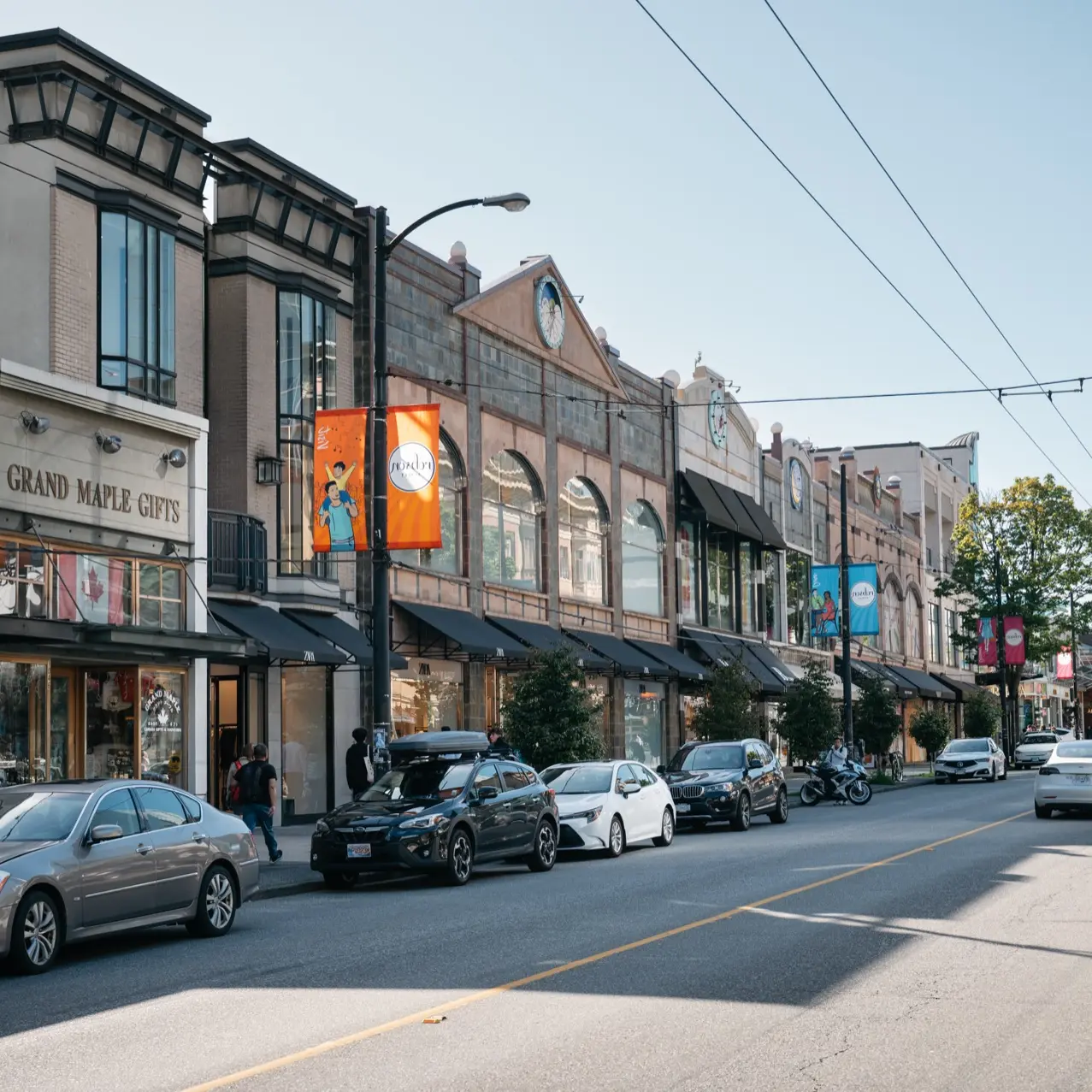 Robson Street Shopping District