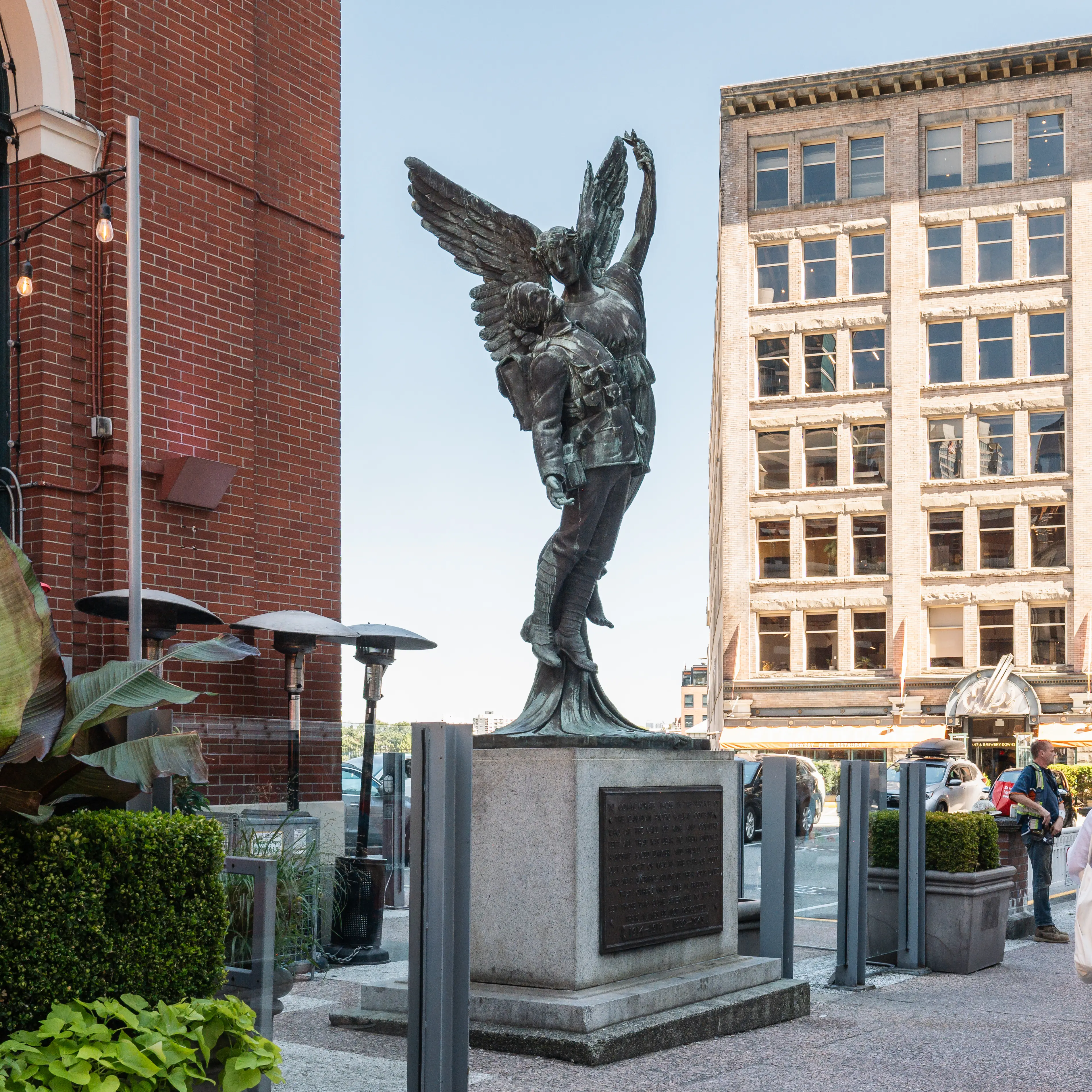 Victory Angel At Waterfront Station