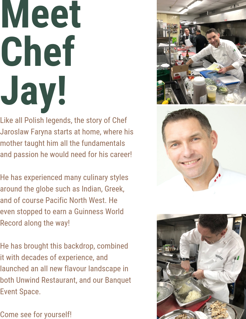 Chef Jay Profile