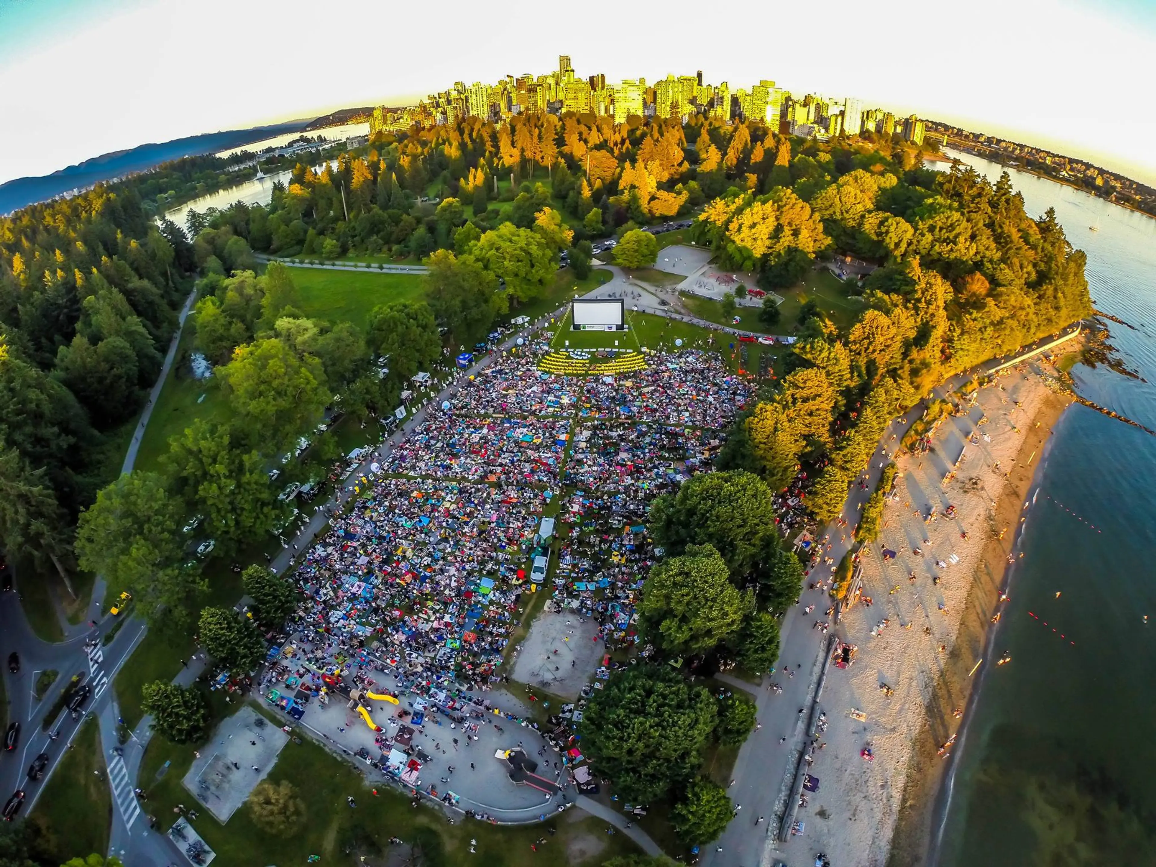 8 epic evenings of outdoor movies under the stars for Fresh Air Cinema in Stanley Park