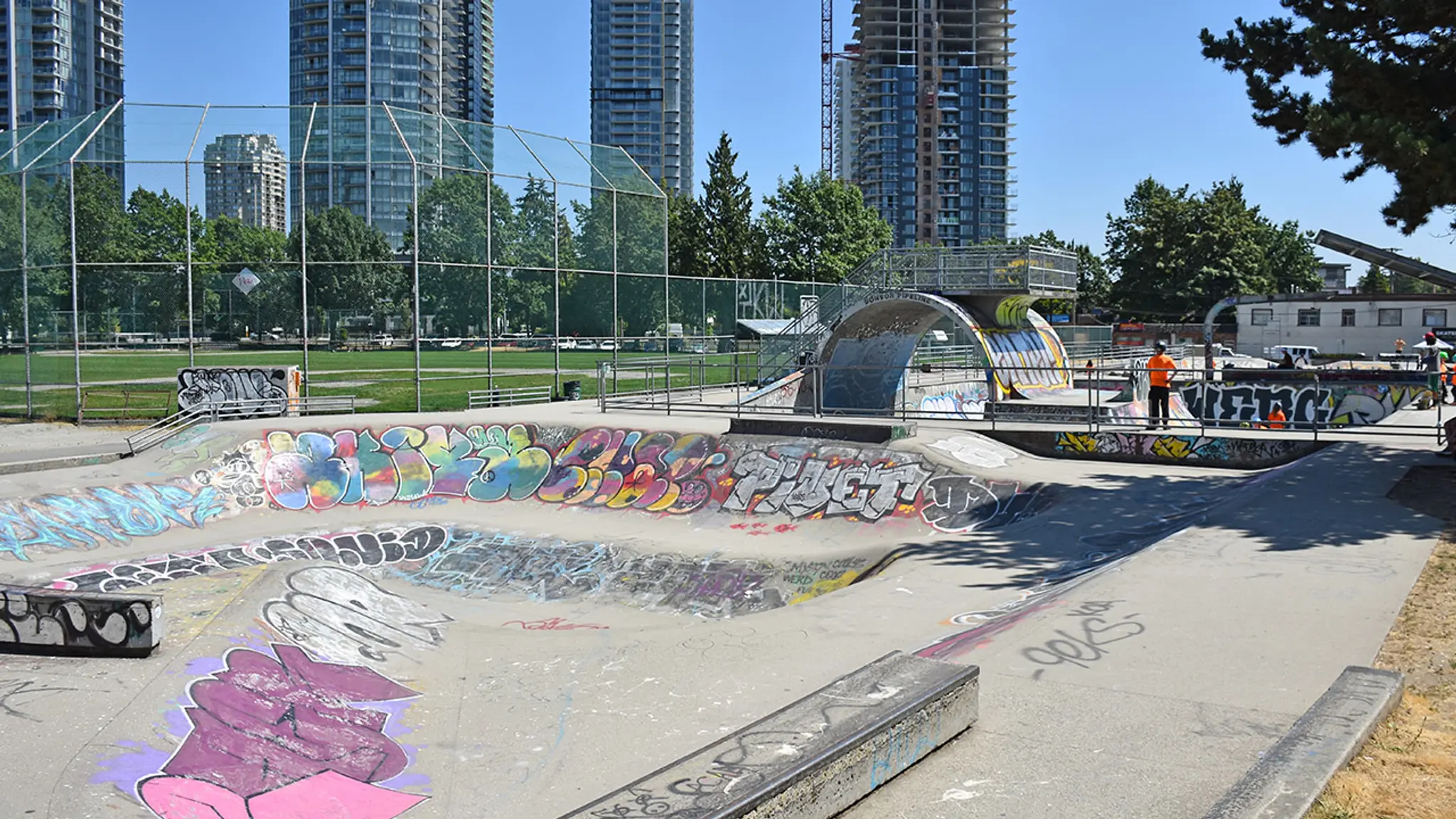 Metro Skate Park in Burnaby