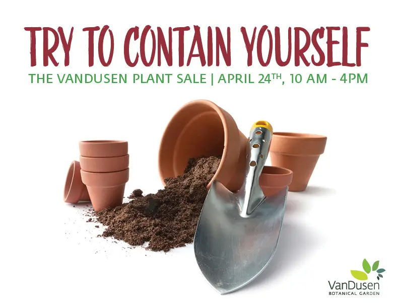 Free Admission & Thousands of Plants at the VanDusen Gardens Plant Sale