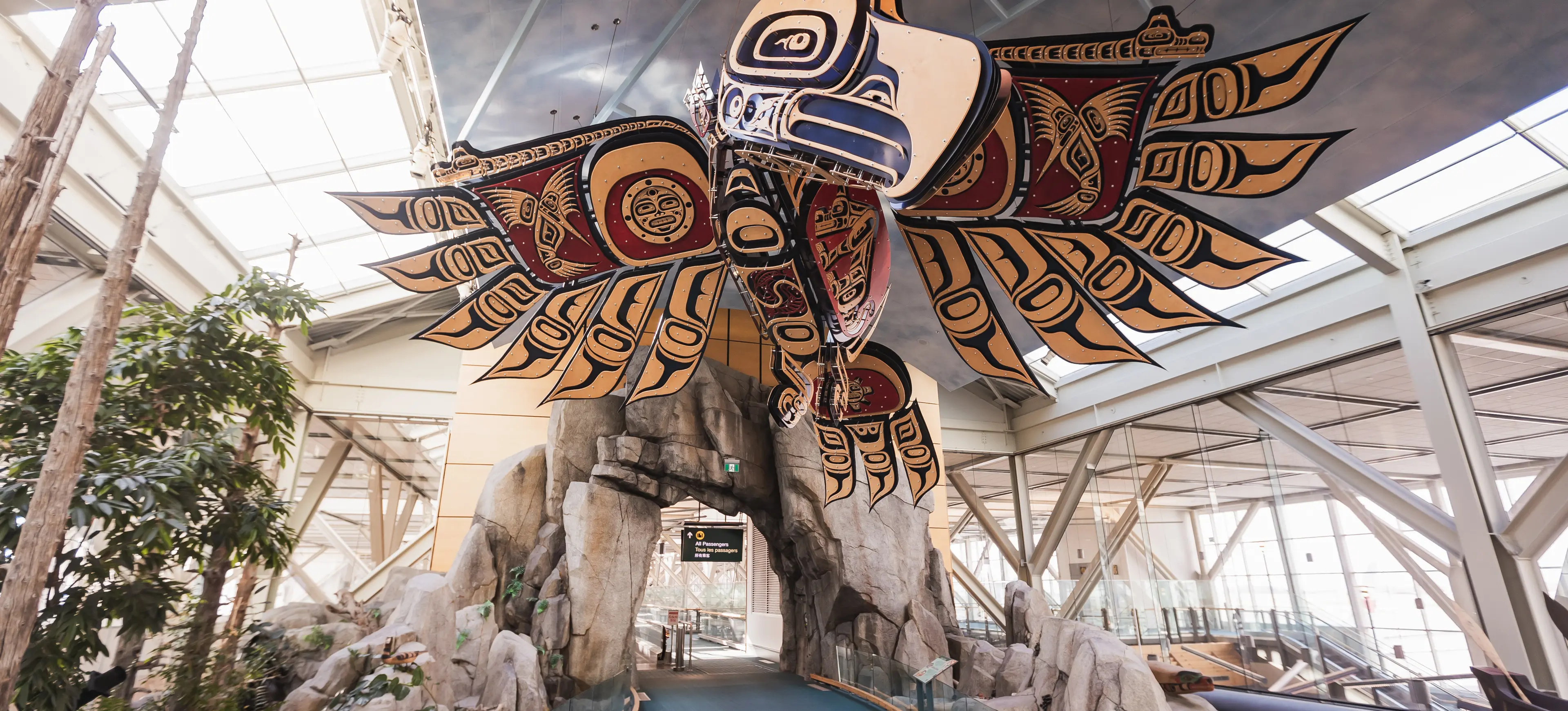 Hetux art YVR Arrivals