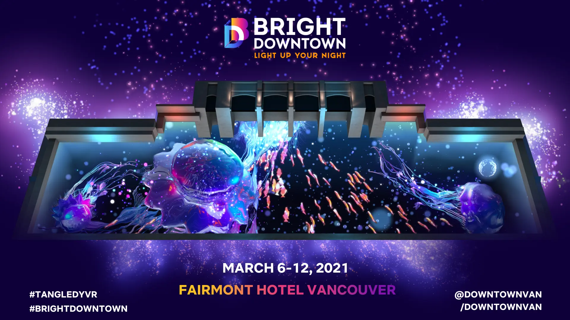 BRIGHT Downtown – Outdoor Projection Experience Coming to Downtown Vancouver