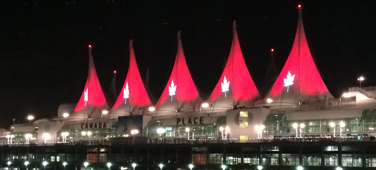 Canada Place Sails of Light