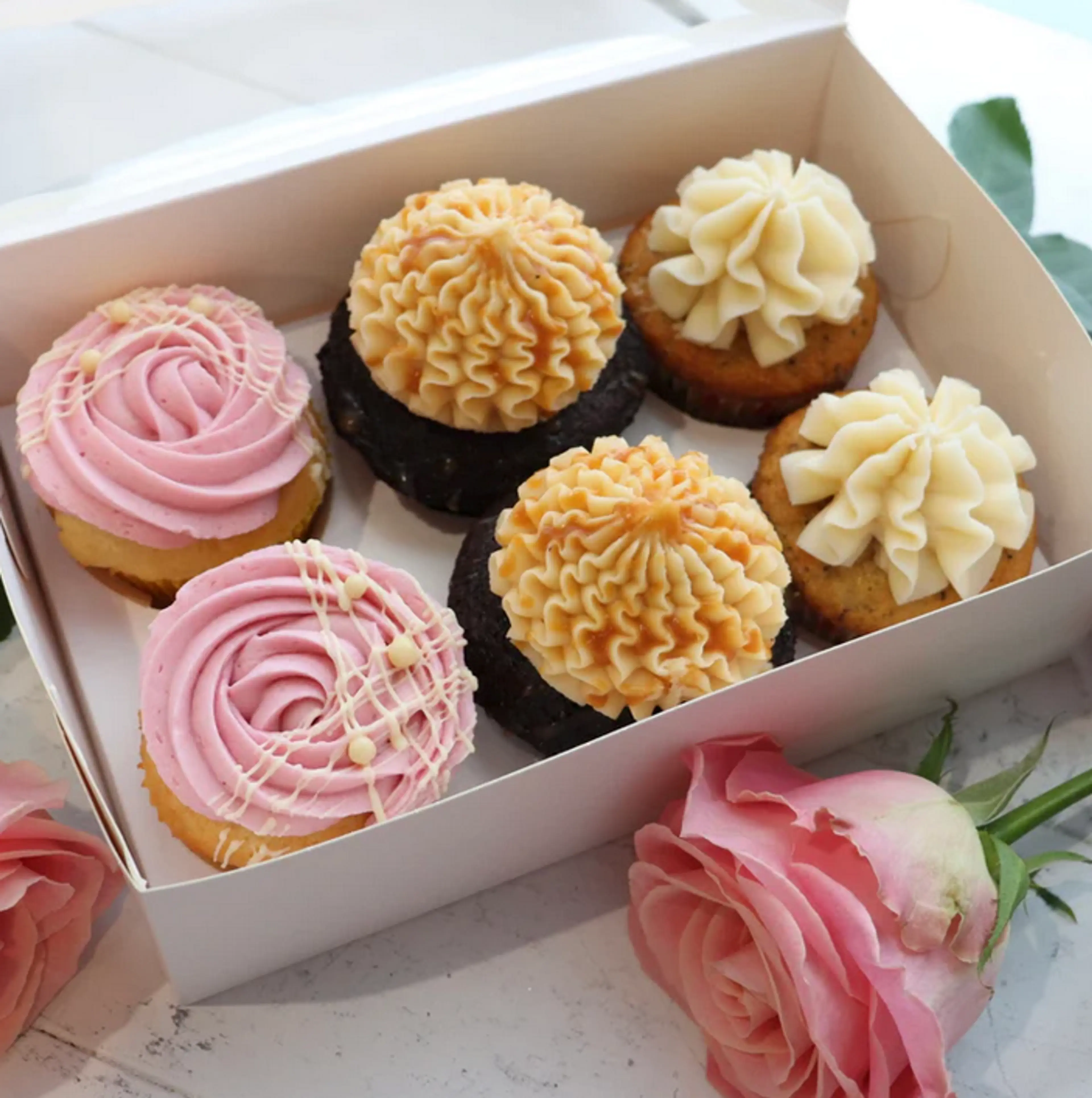 Valentine's cupcakes from Gabi and Jules