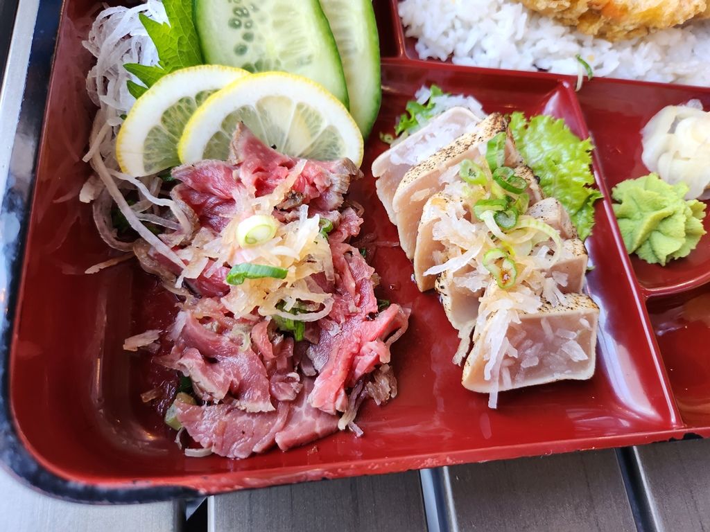 Japanese Surf N Turf Bento Box