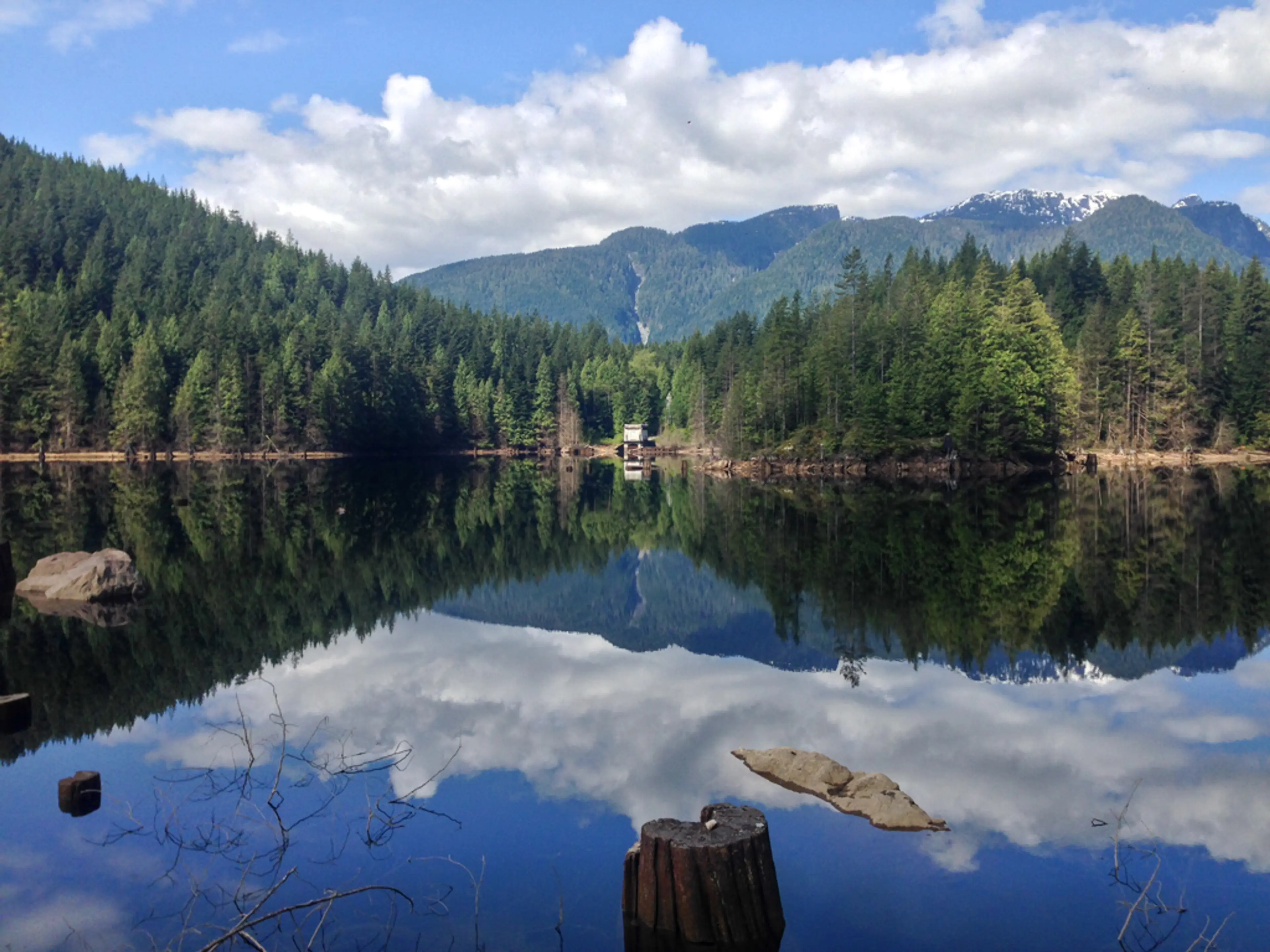 Buntzen Lake near Vancouver