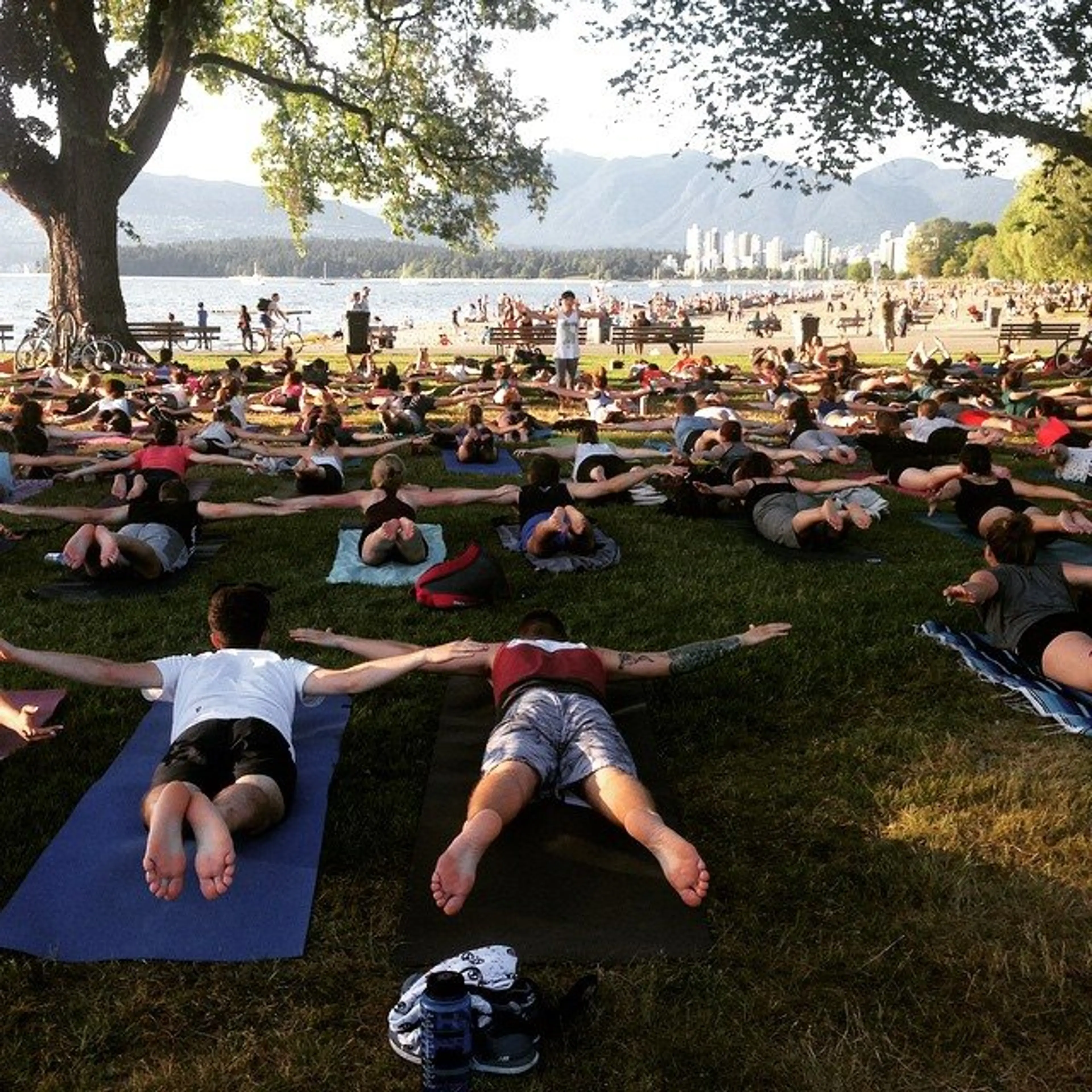 Free Outdoor Yoga Returns to Vancouver for the summer