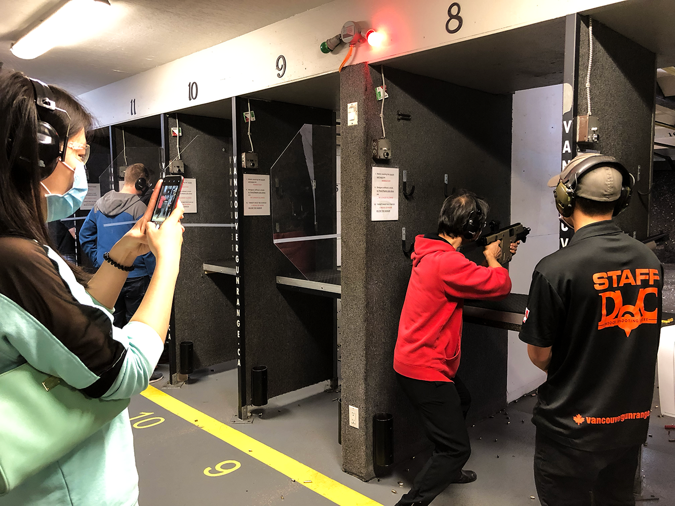 Families at the range